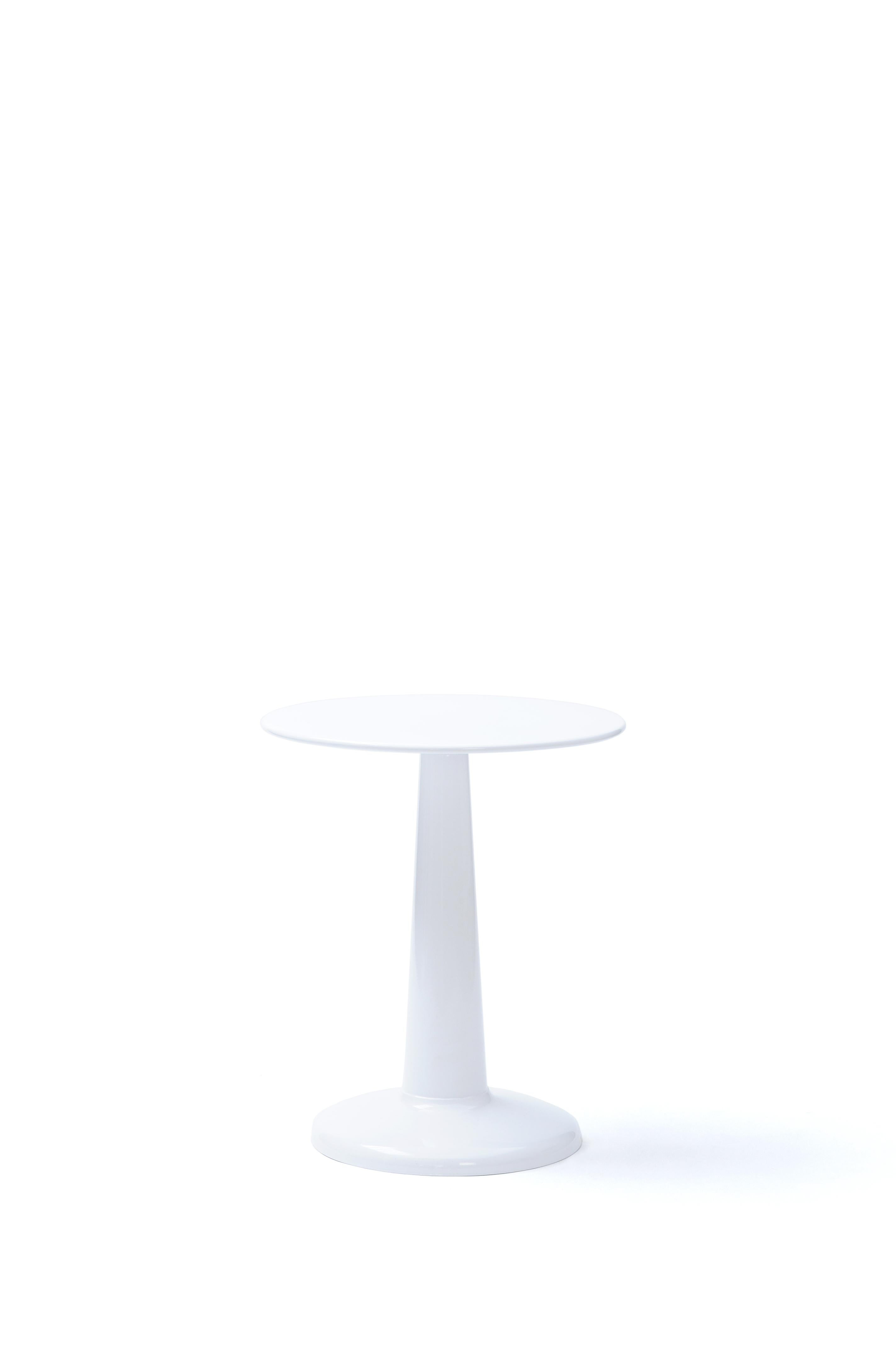 For Sale: White (Blanc) G-Table 60 in Essential Colors by Chantal Andriot & Tolix 2