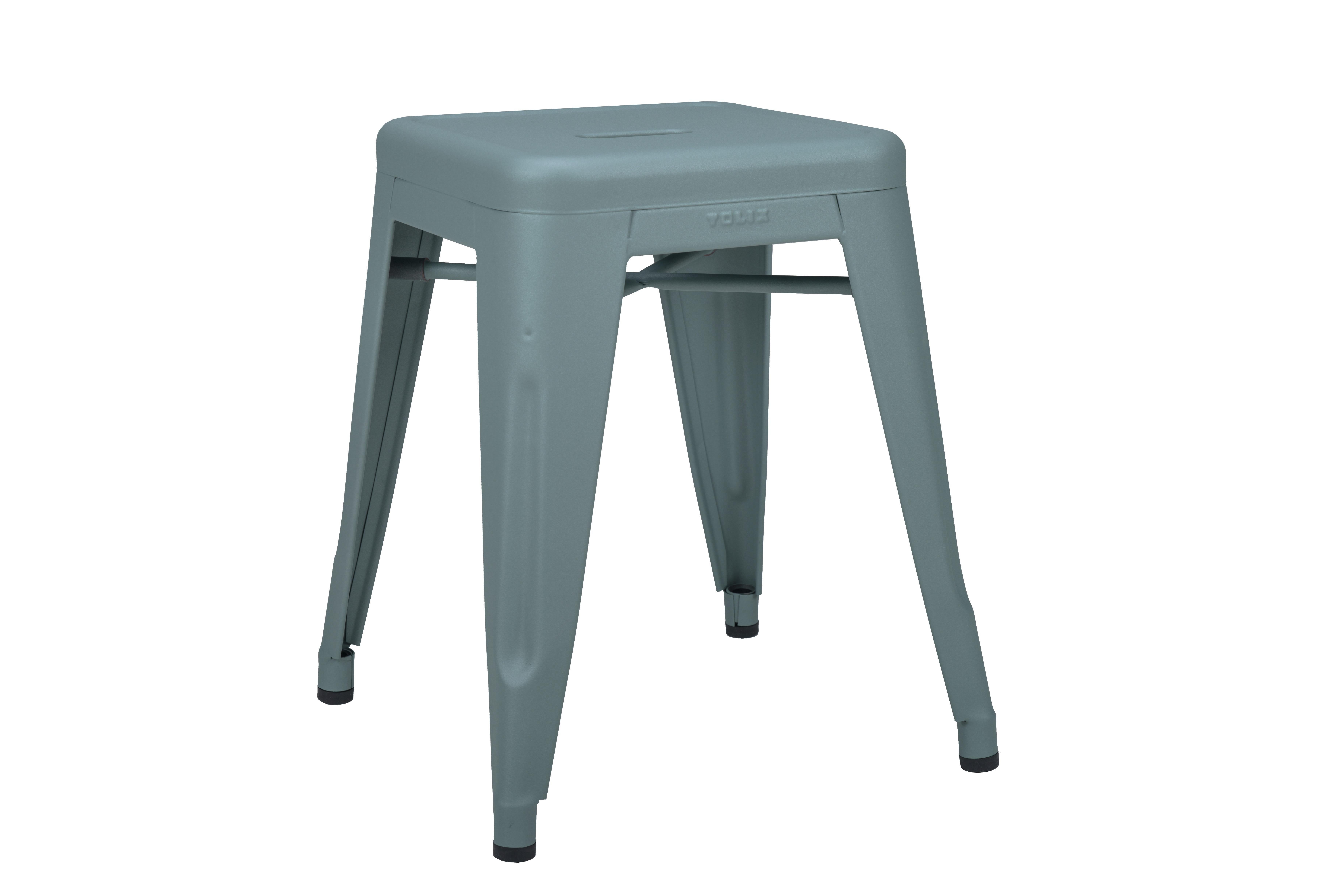 For Sale: Green (Vert Lichen) H Stool 45 in Pop Colors by Chantal Andriot and Tolix 2