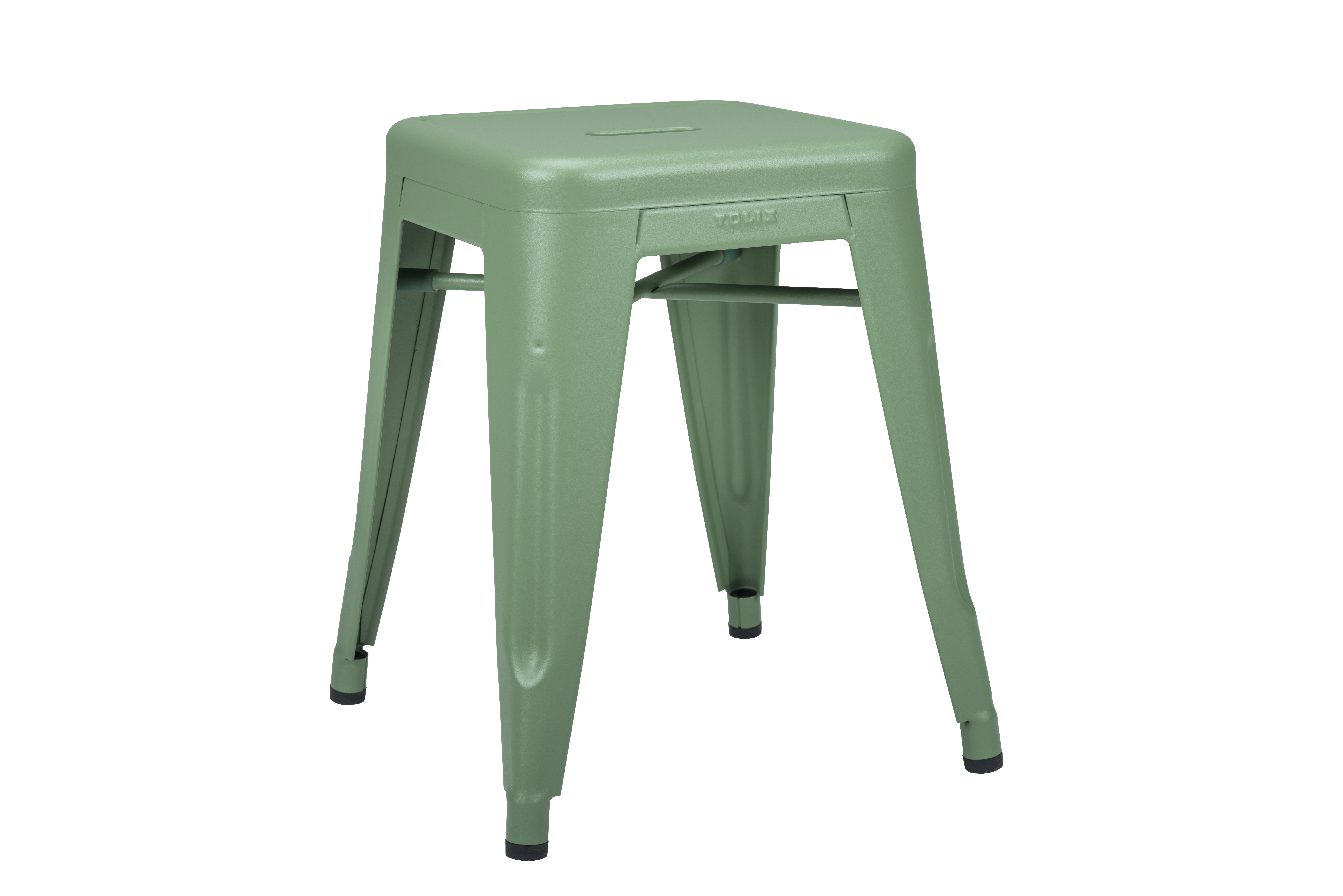 For Sale: Green (Romarin) H Stool 45 in Pop Colors by Chantal Andriot and Tolix 2