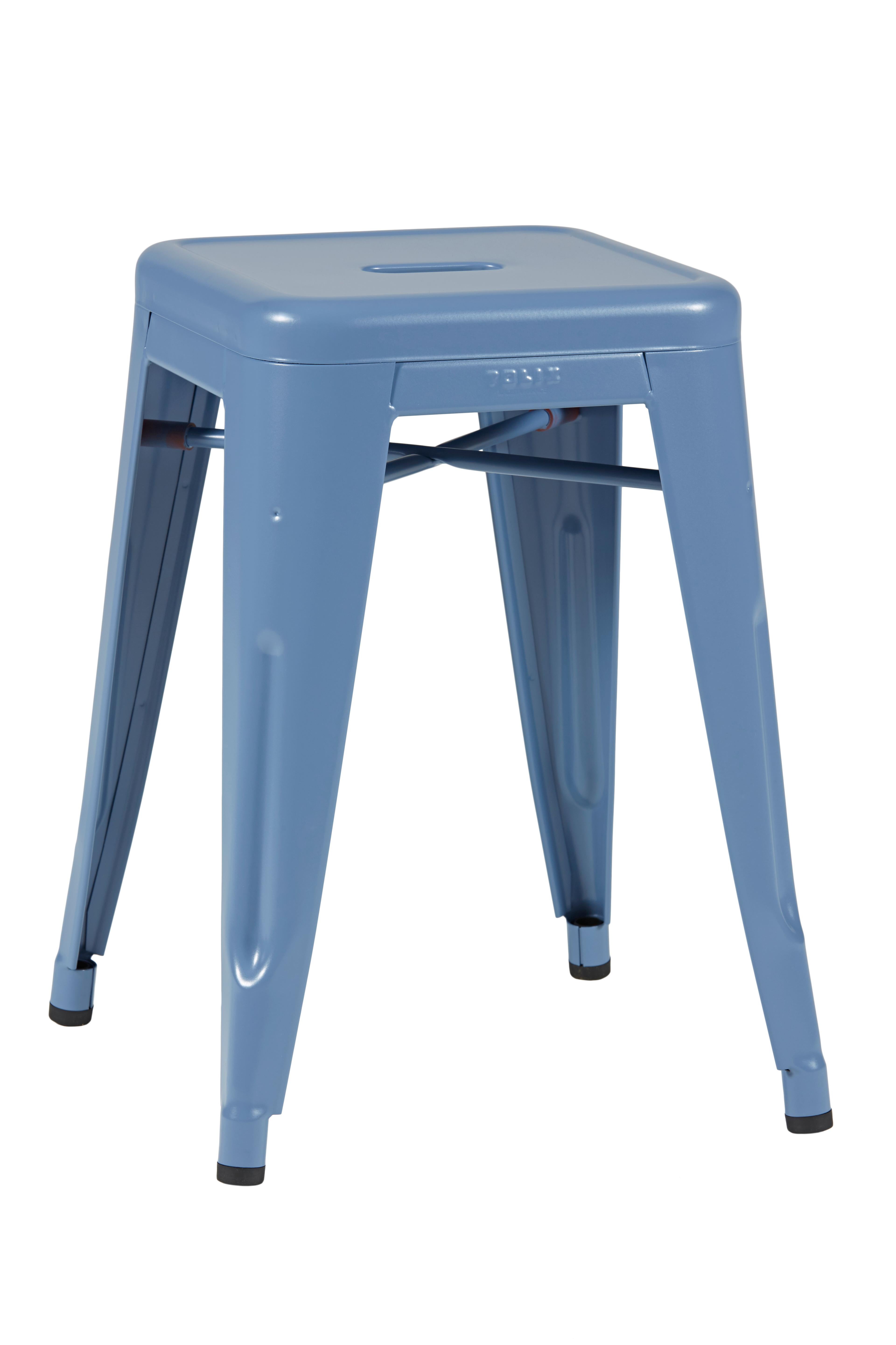 For Sale: Blue (Bleu Provence) H Stool 50 in Pop Colors by Chantal Andriot and Tolix 3