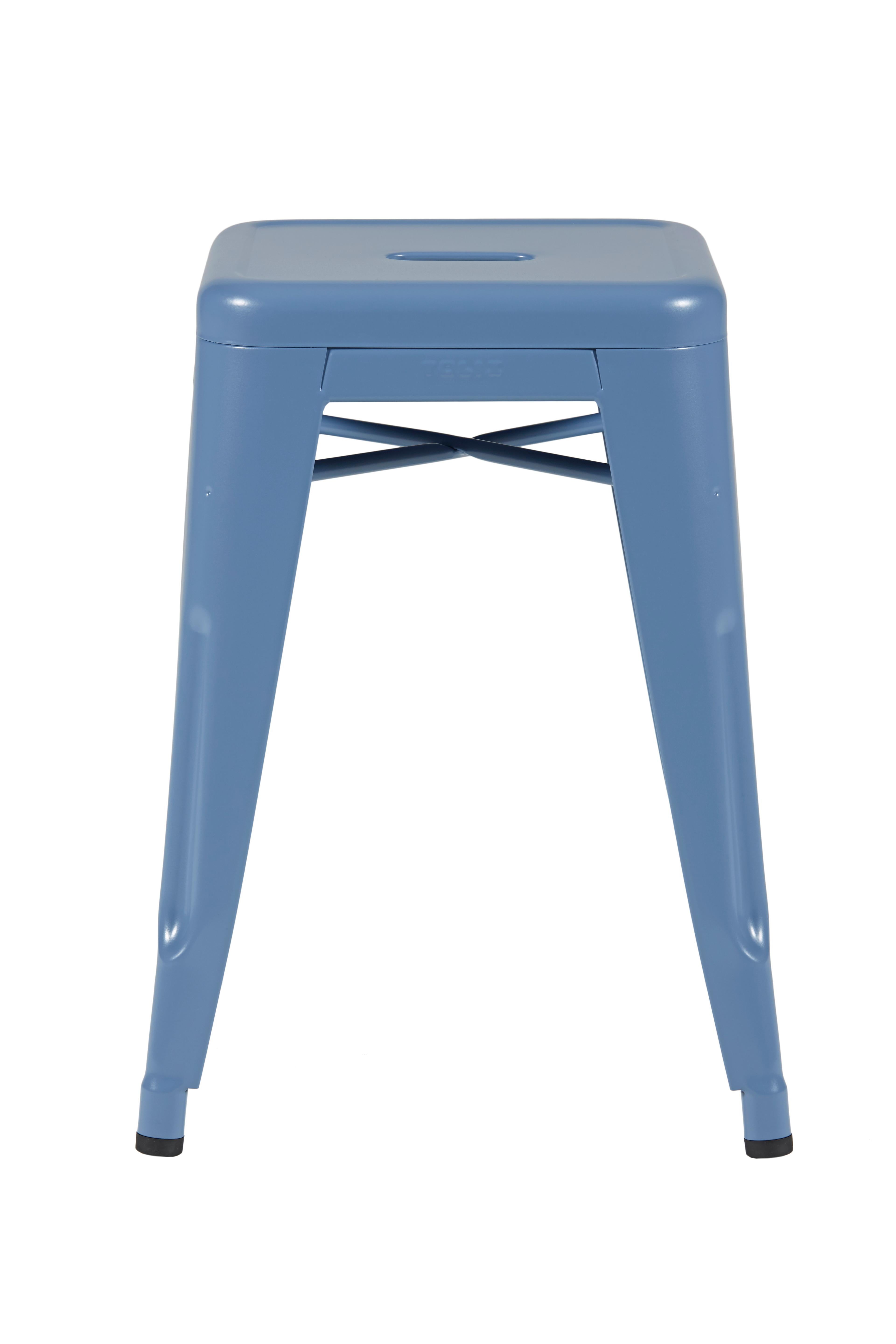 For Sale: Blue (Bleu Provence) H Stool 50 in Pop Colors by Chantal Andriot and Tolix 2