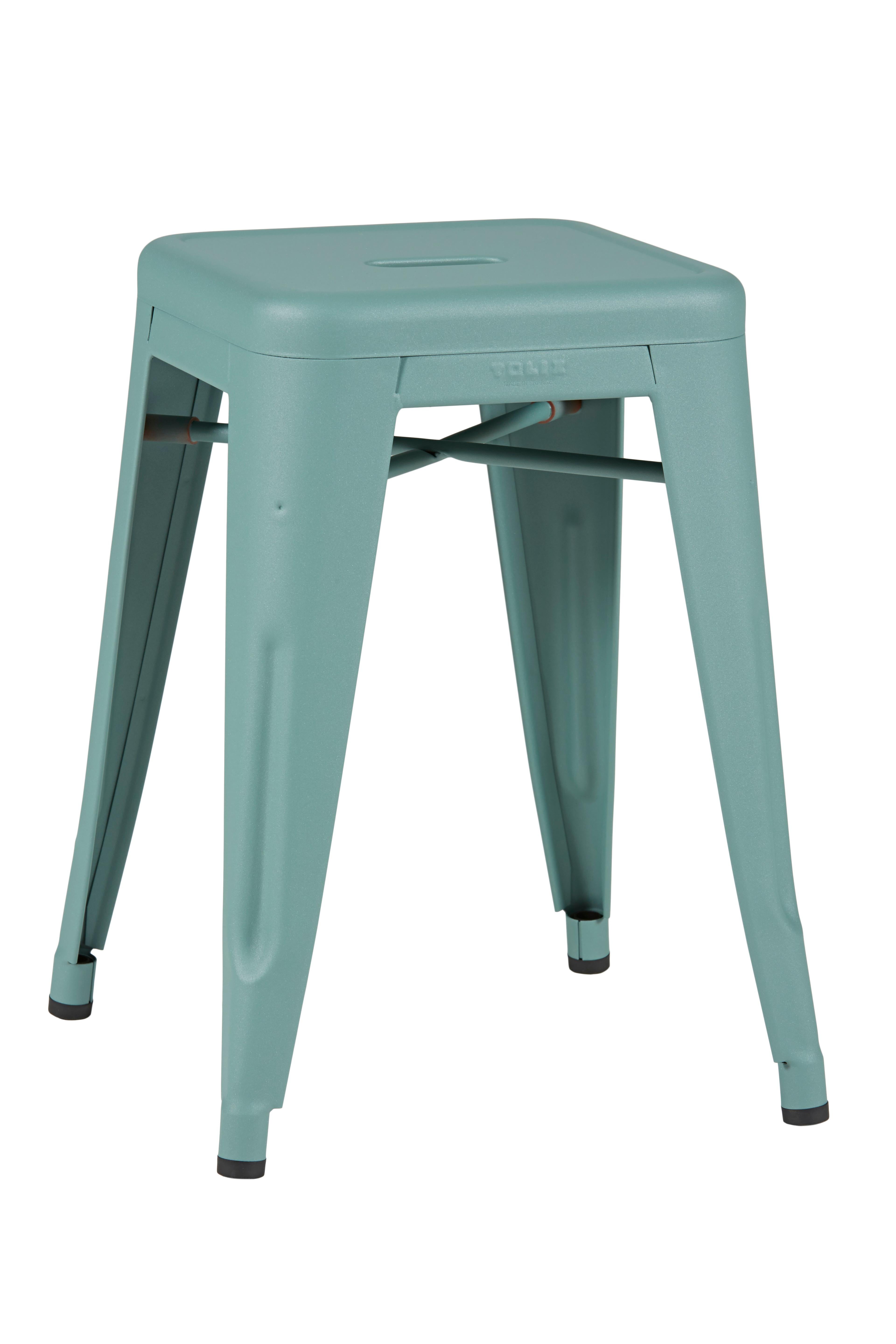 For Sale: Green (Vert Lichen) H Stool 50 in Pop Colors by Chantal Andriot and Tolix 2