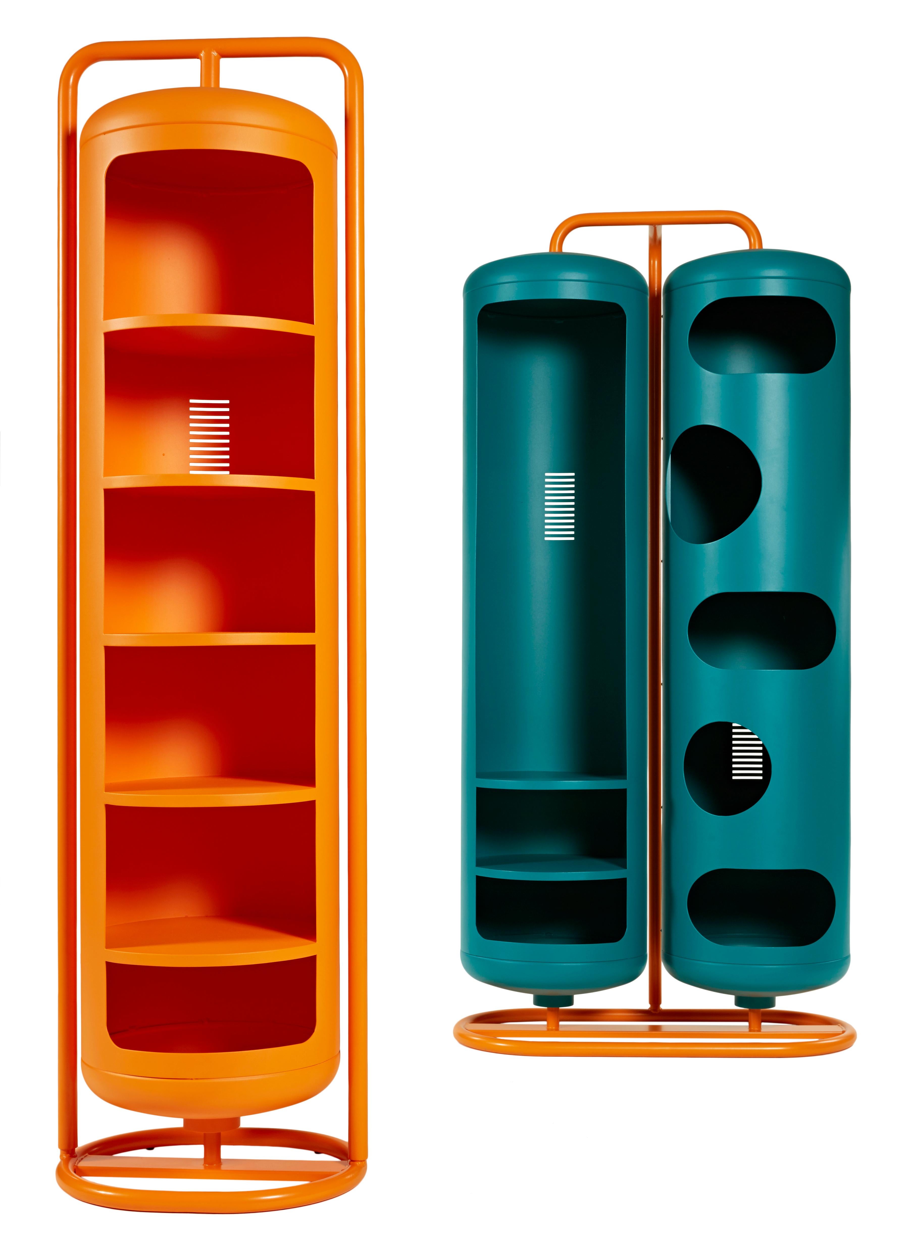 For Sale: Orange (Potiron) Mono-Cylinder in Essential Colors by Frederick Gaunet and Tolix 4
