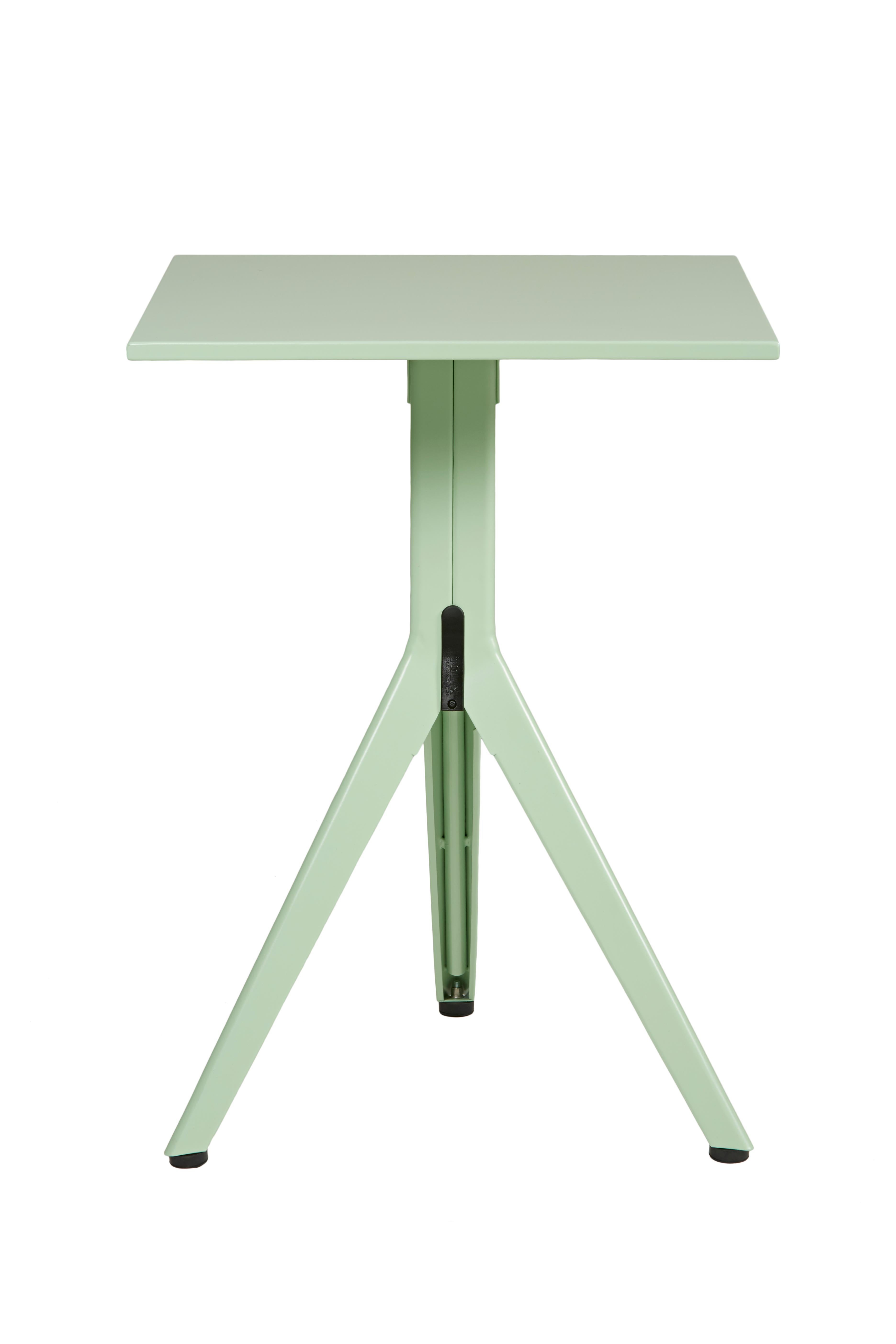 For Sale: Green (Vert Anis) Gueridon N Table 60x60 in Pop Colors by Patrick Norguet & Tolix