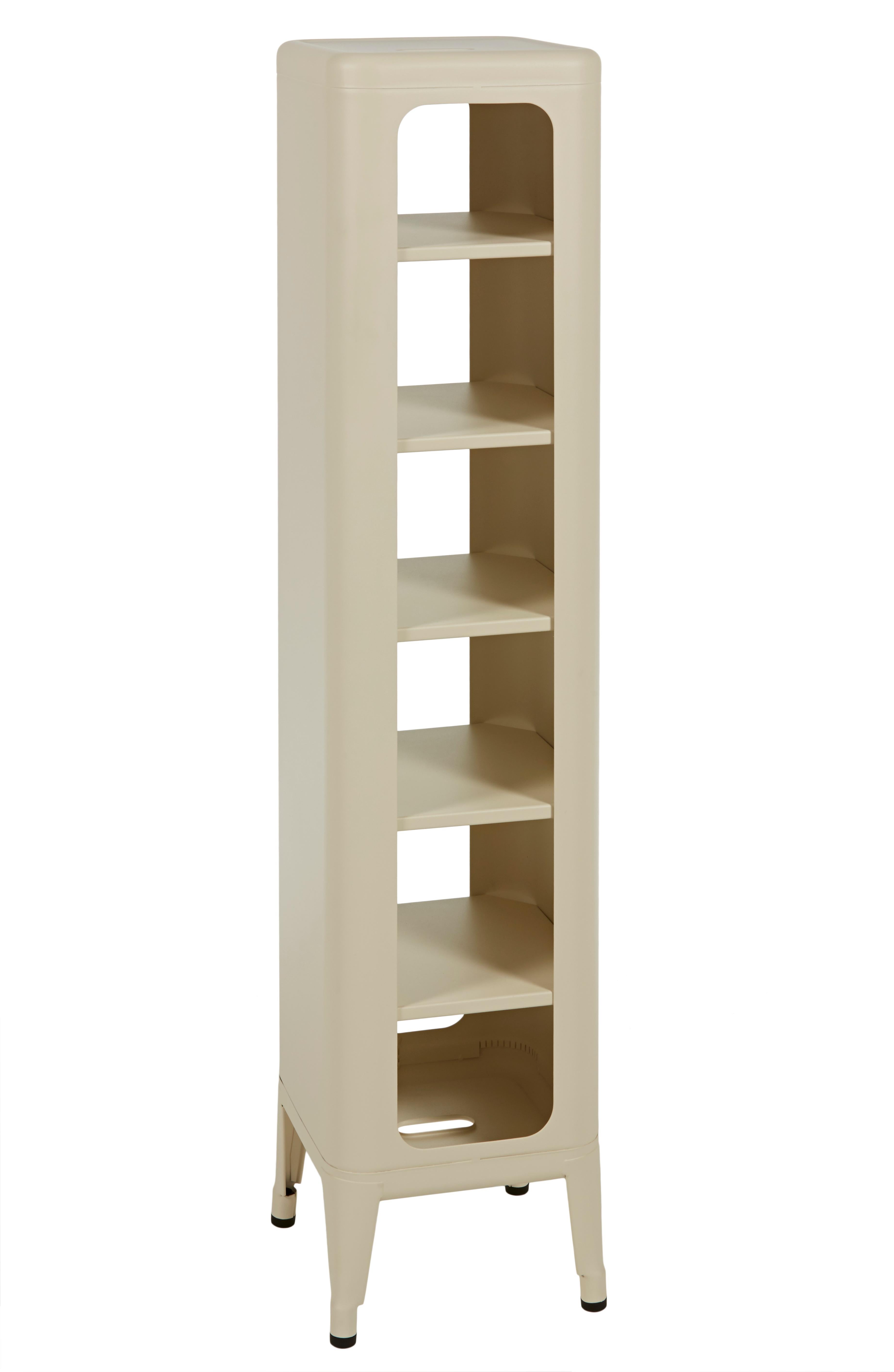 For Sale: White (Ivoire) Stool Shelf 1335 in Essential Colors by Frederic Gaunet & Tolix 3