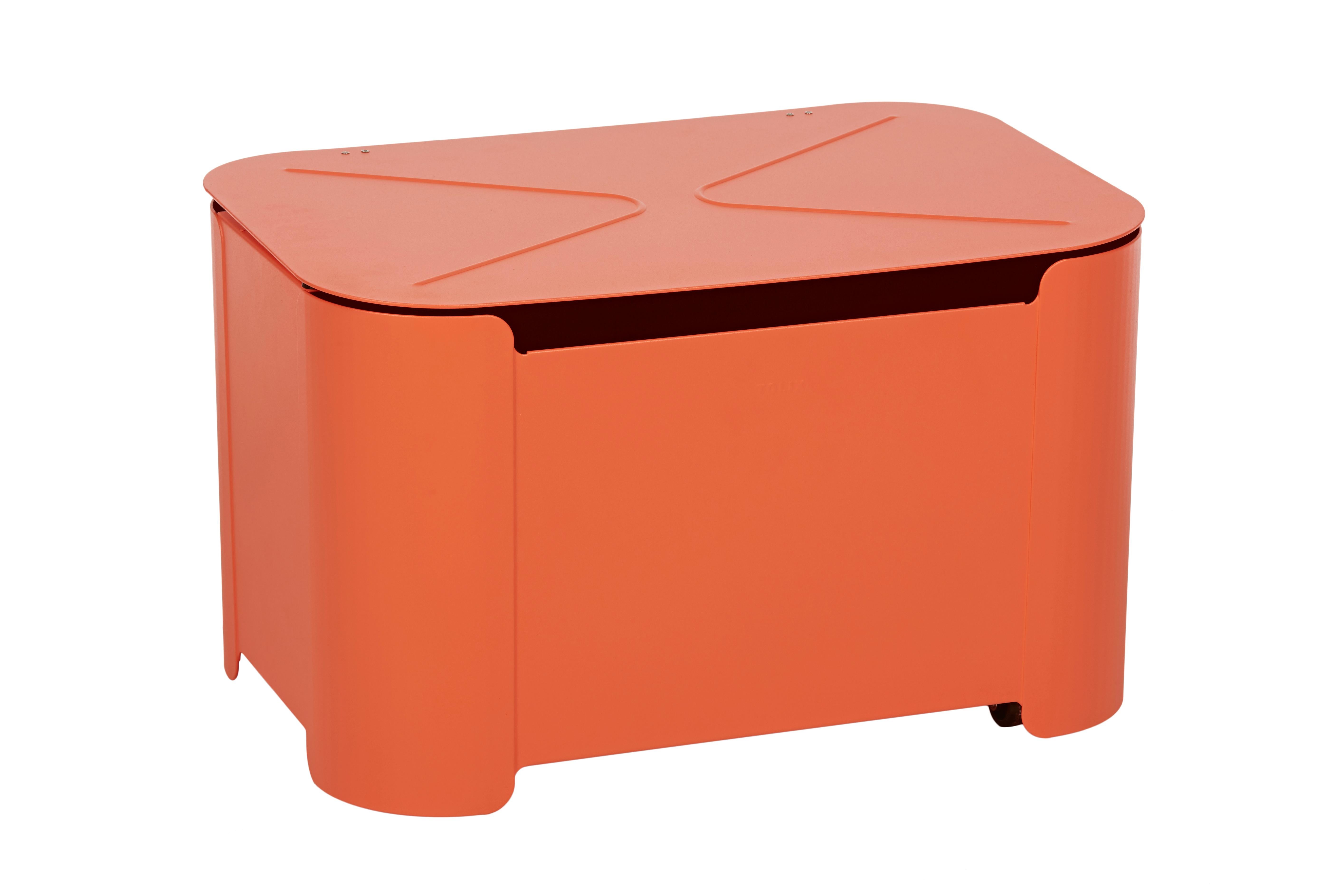 For Sale: Pink (Corail) Turtle Kids Toybox in Pop Colors by Normal Studio & Tolix 2