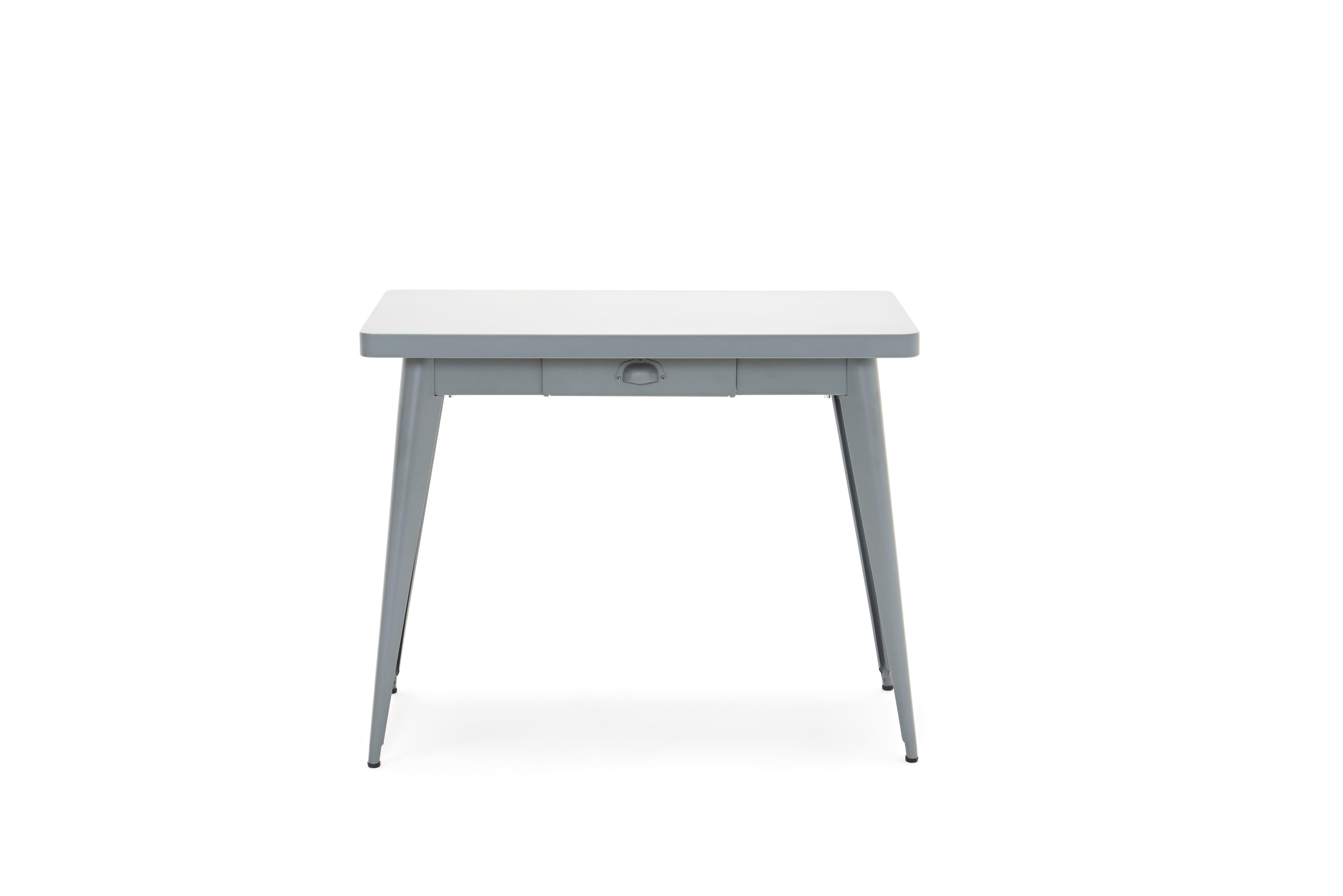 For Sale: Gray (Gris Souris) 55 Console Table Indoor 43.5x90 in Essential Colors by Jean Pauchard & Tolix