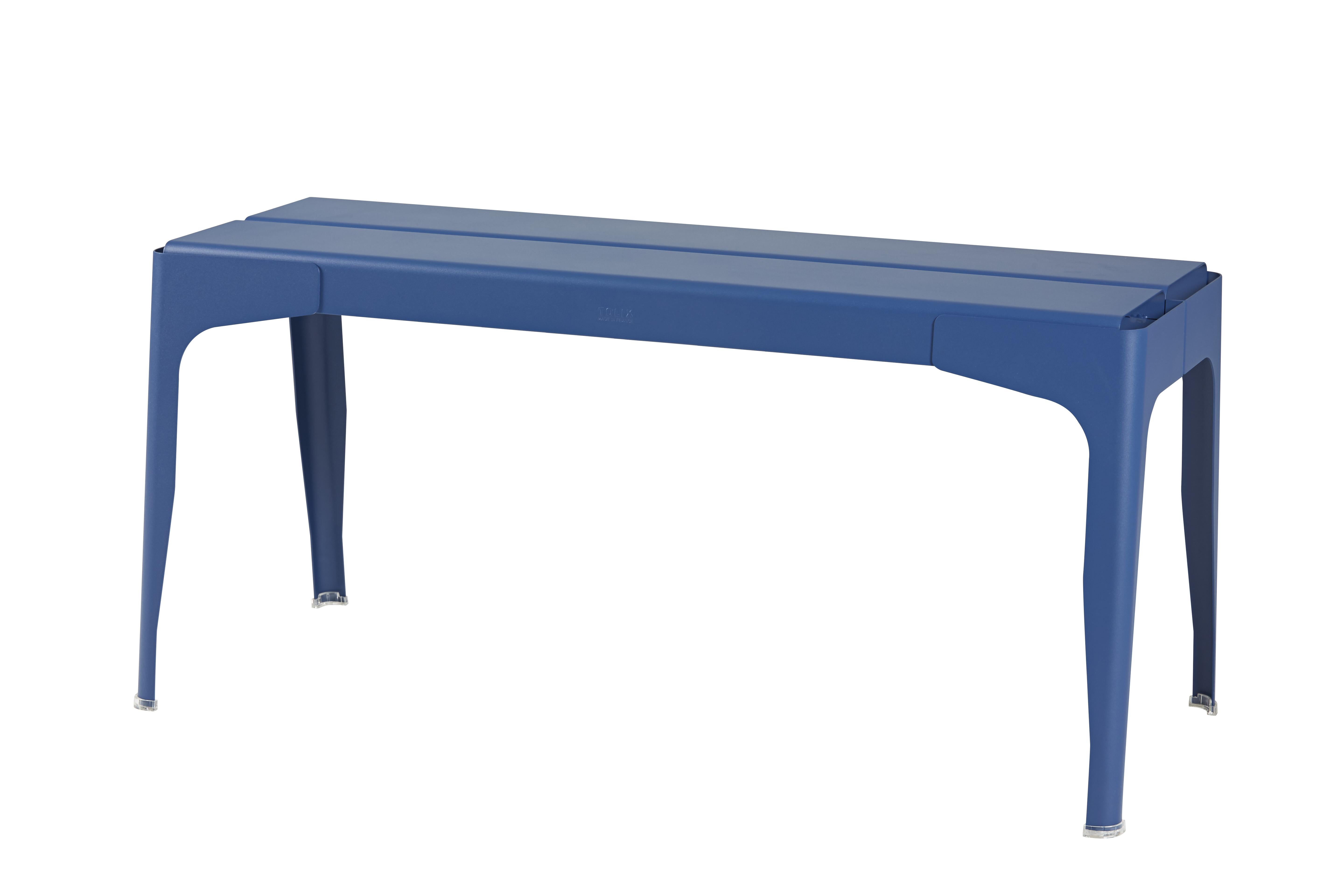 For Sale: Blue (Myrtille) Y Bench 100 in Pop Colors by Normal Studio and Tolix 2
