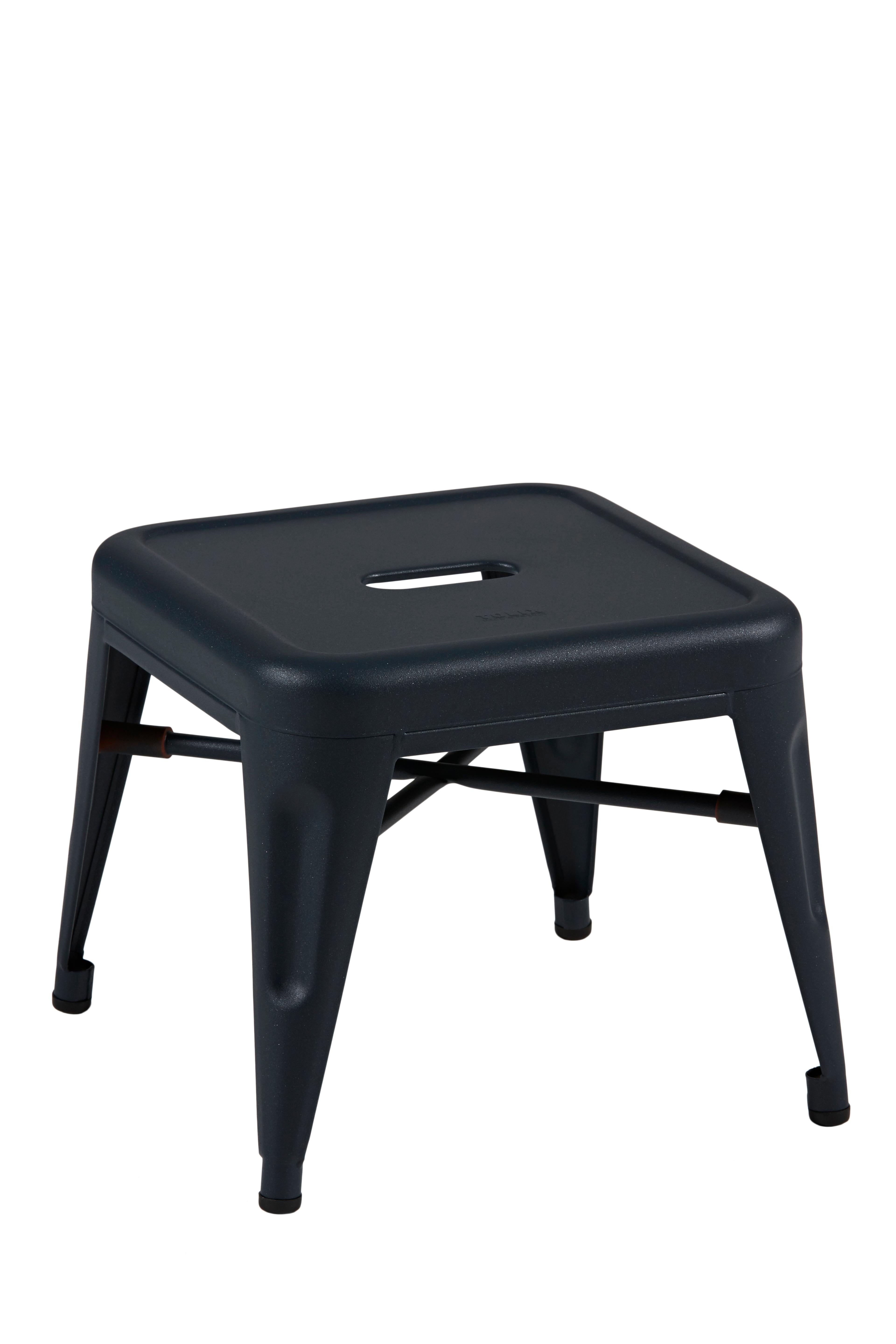 For Sale: Blue (Bleu Nuit) H Stool 30 in Pop Colors by Chantal Andriot and Tolix 2