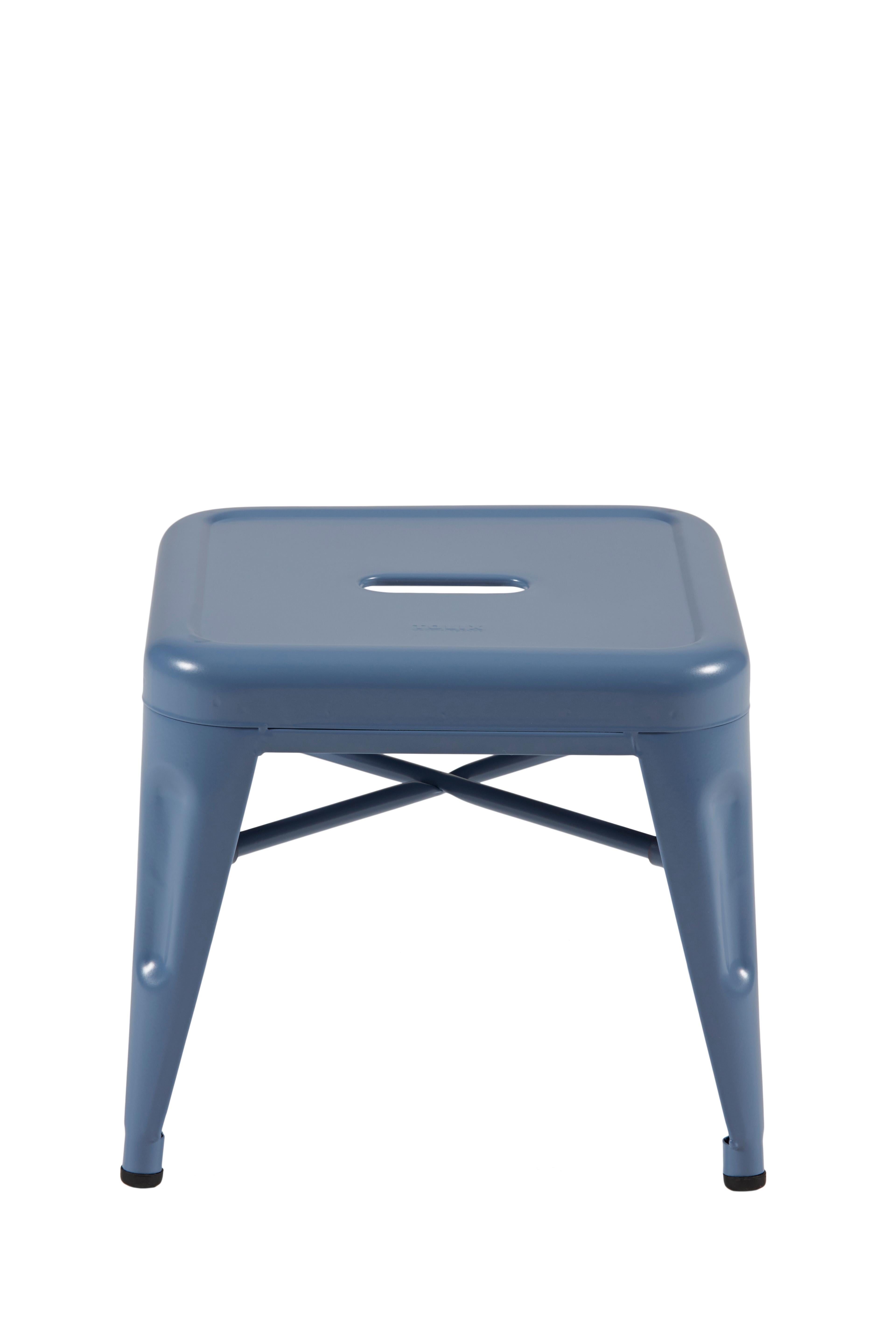 For Sale: Blue (Bleu Provence) H Stool 30 in Pop Colors by Chantal Andriot and Tolix