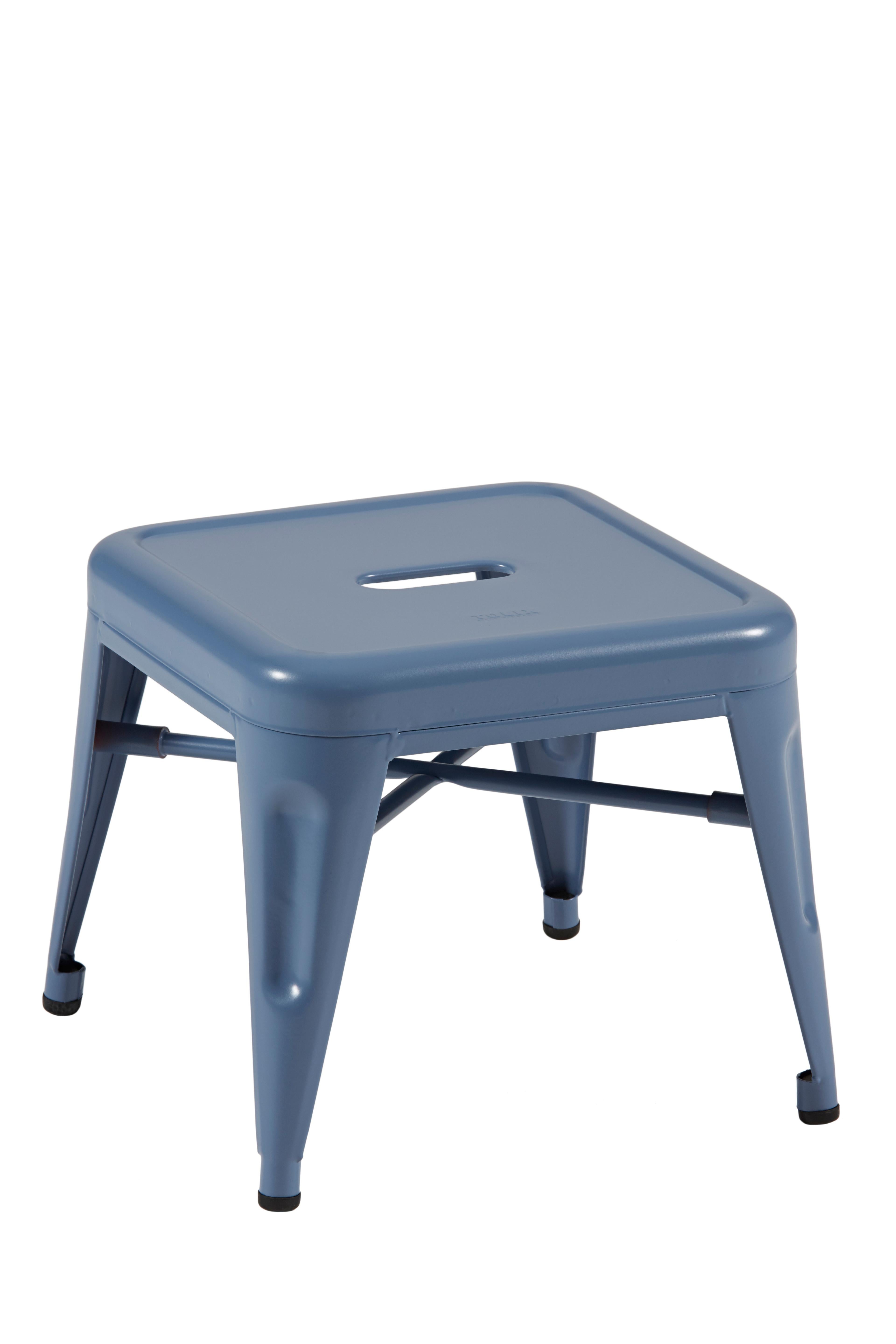 For Sale: Blue (Bleu Provence) H Stool 30 in Pop Colors by Chantal Andriot and Tolix 2