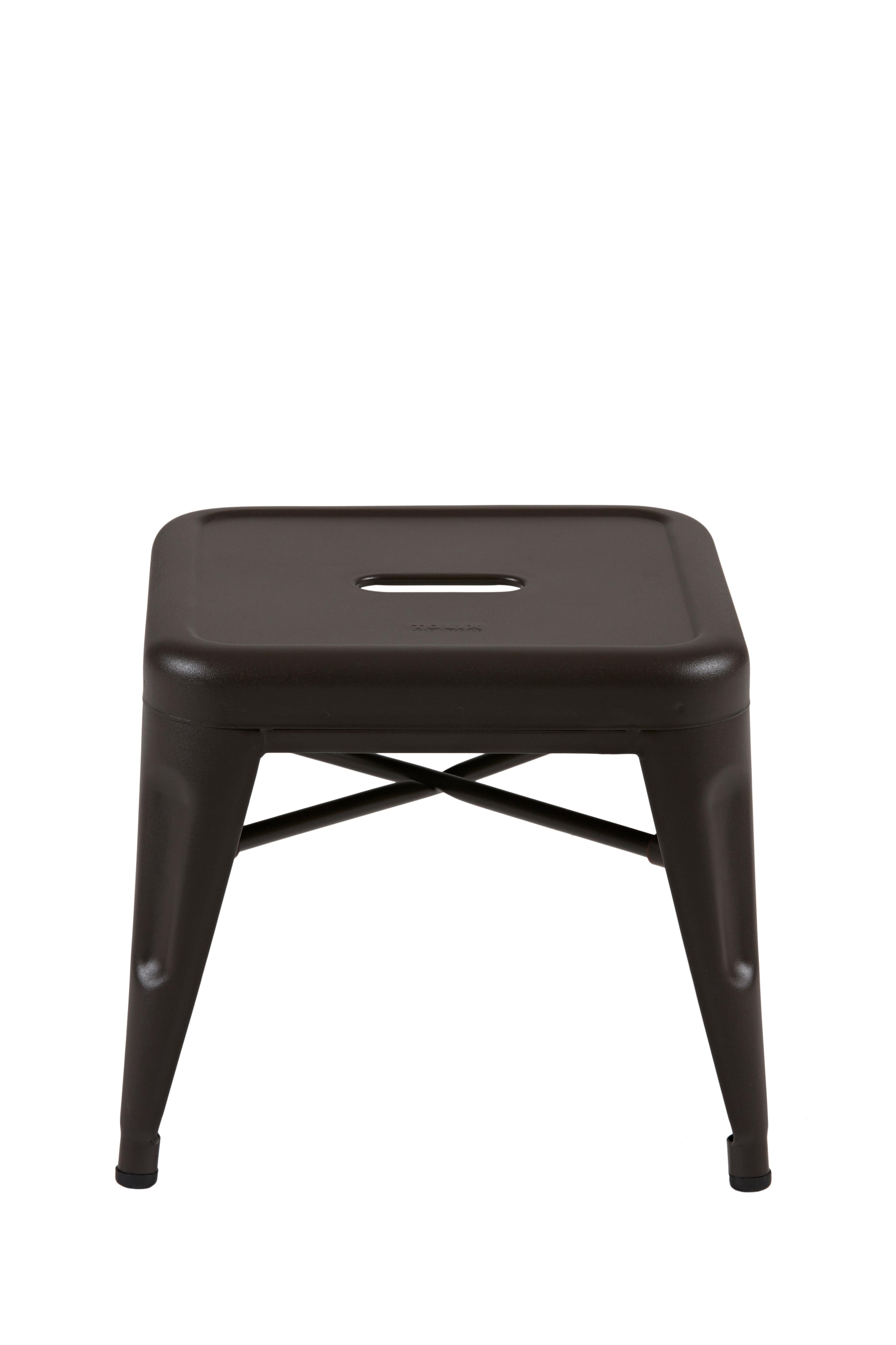 For Sale: Brown (Chocolat Noir) H Stool 30 in Pop Colors by Chantal Andriot and Tolix