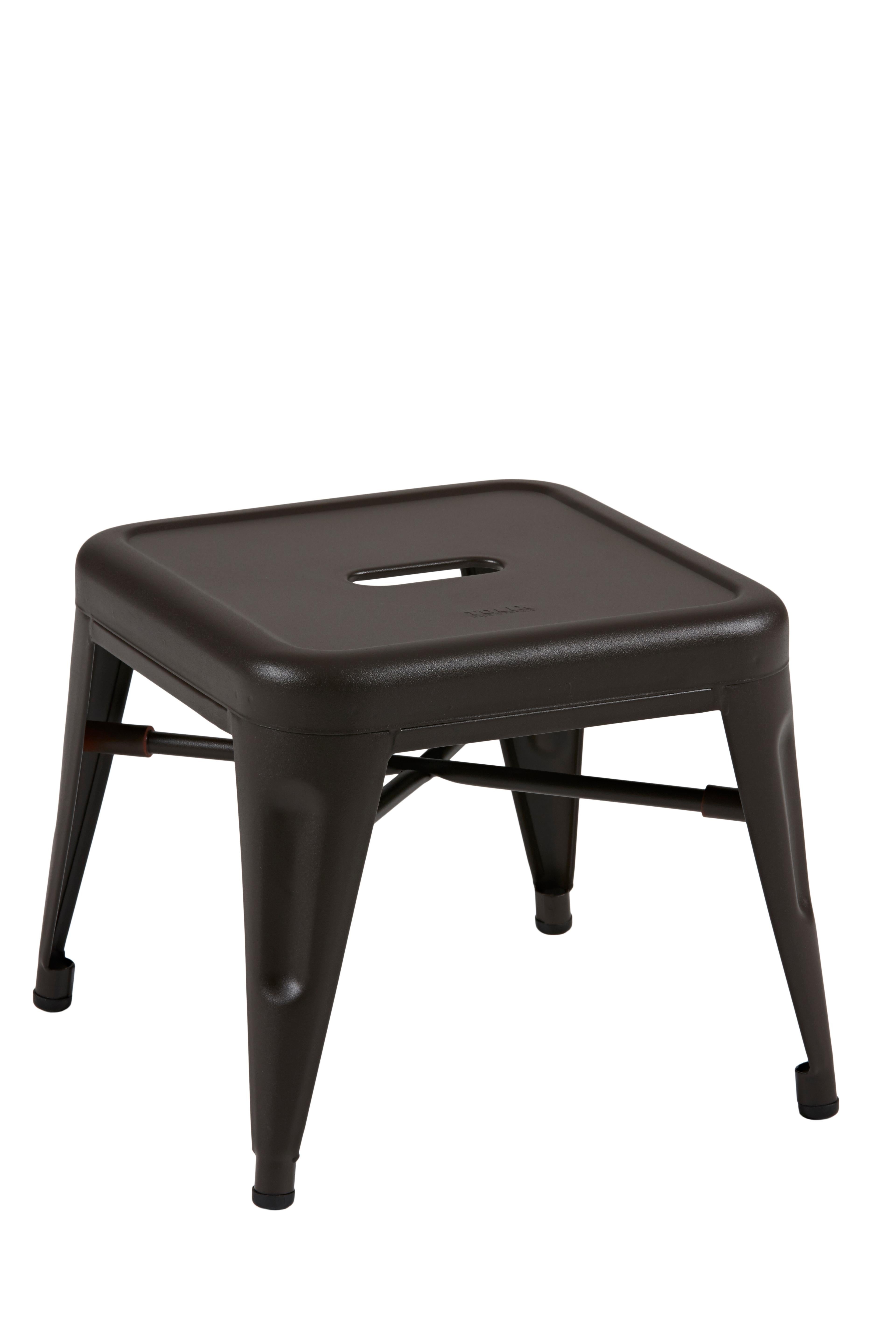 For Sale: Brown (Chocolat Noir) H Stool 30 in Pop Colors by Chantal Andriot and Tolix 2