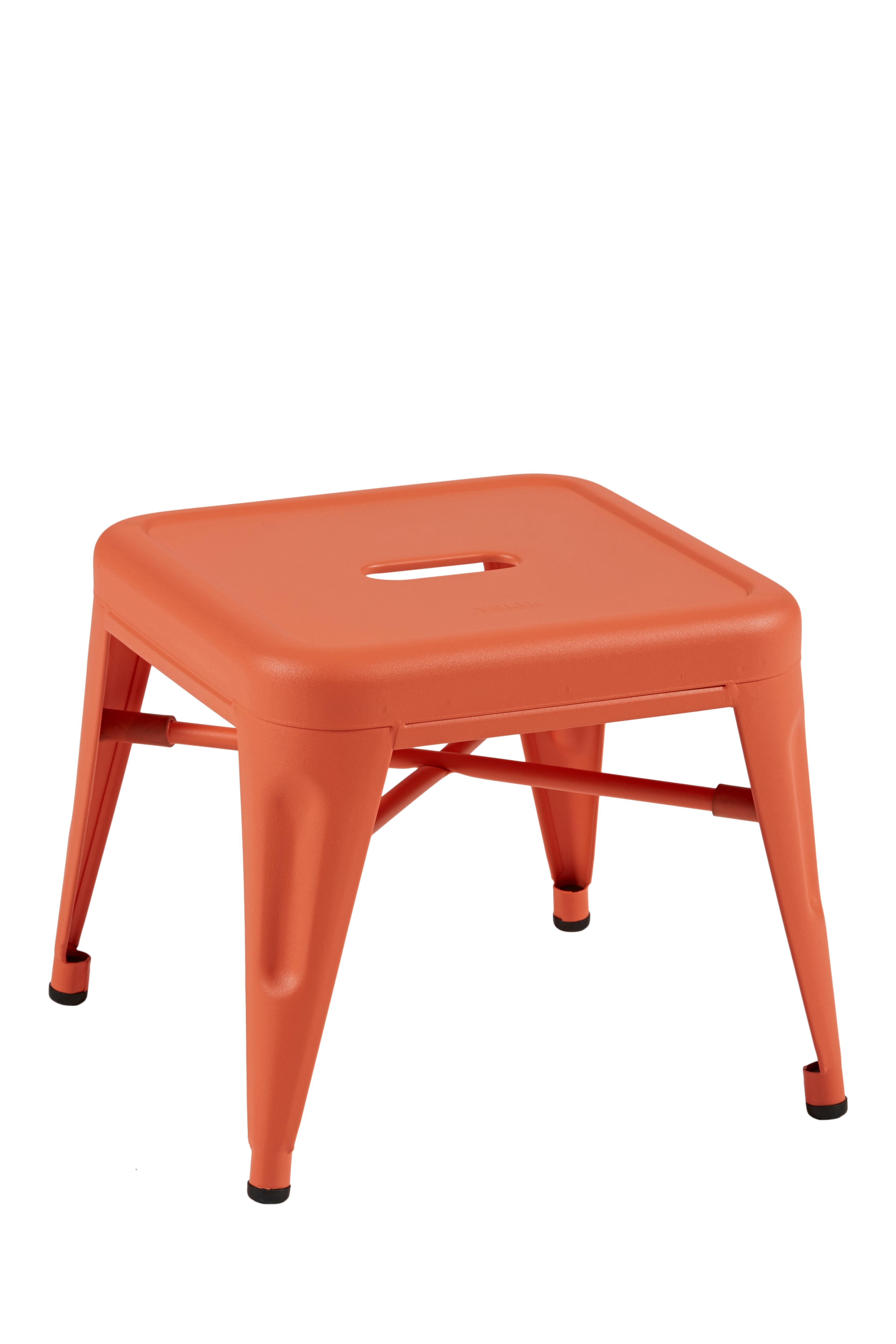 For Sale: Pink (Corail) H Stool 30 in Pop Colors by Chantal Andriot and Tolix 2