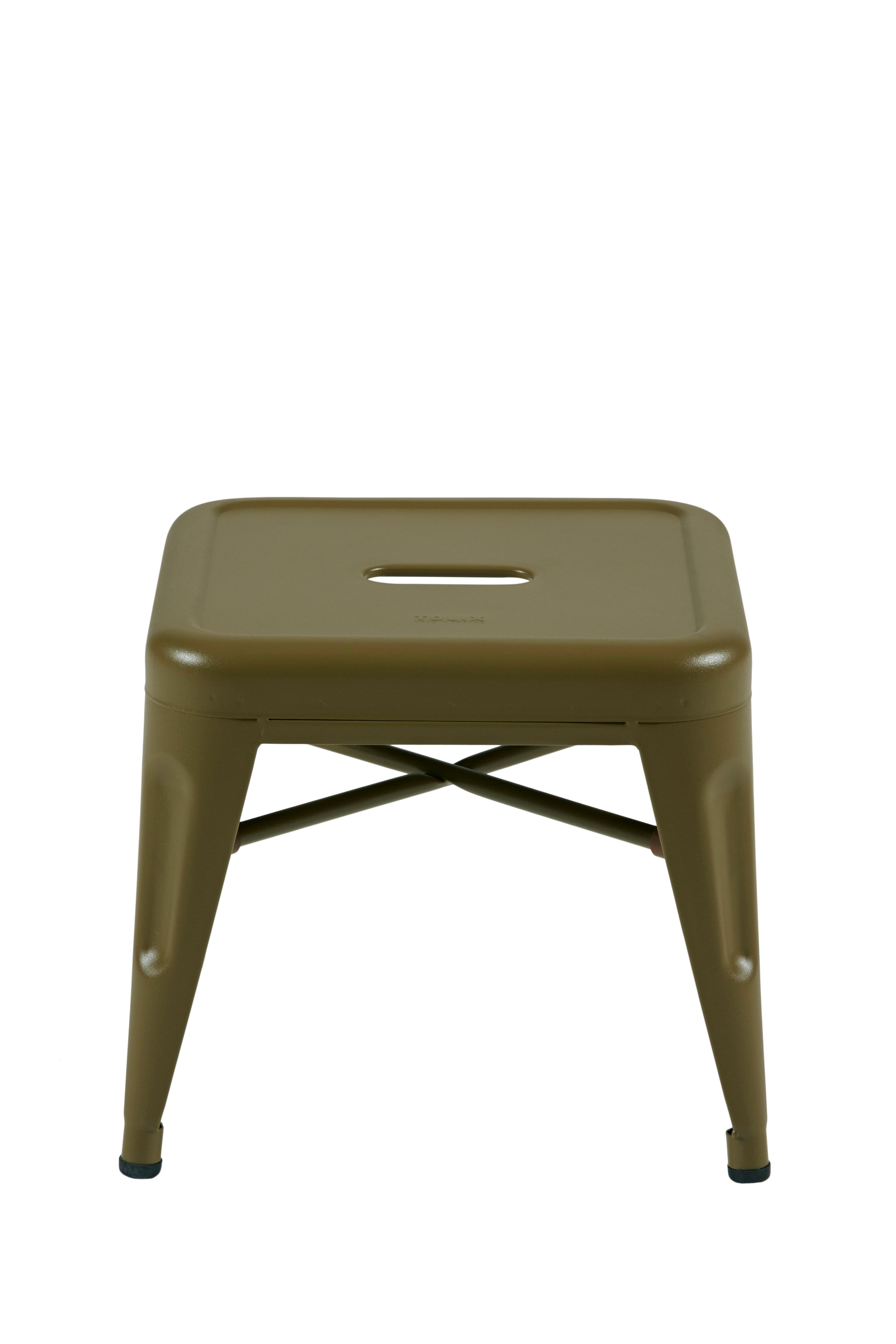 For Sale: Brown (Kaki) H Stool 30 in Pop Colors by Chantal Andriot and Tolix