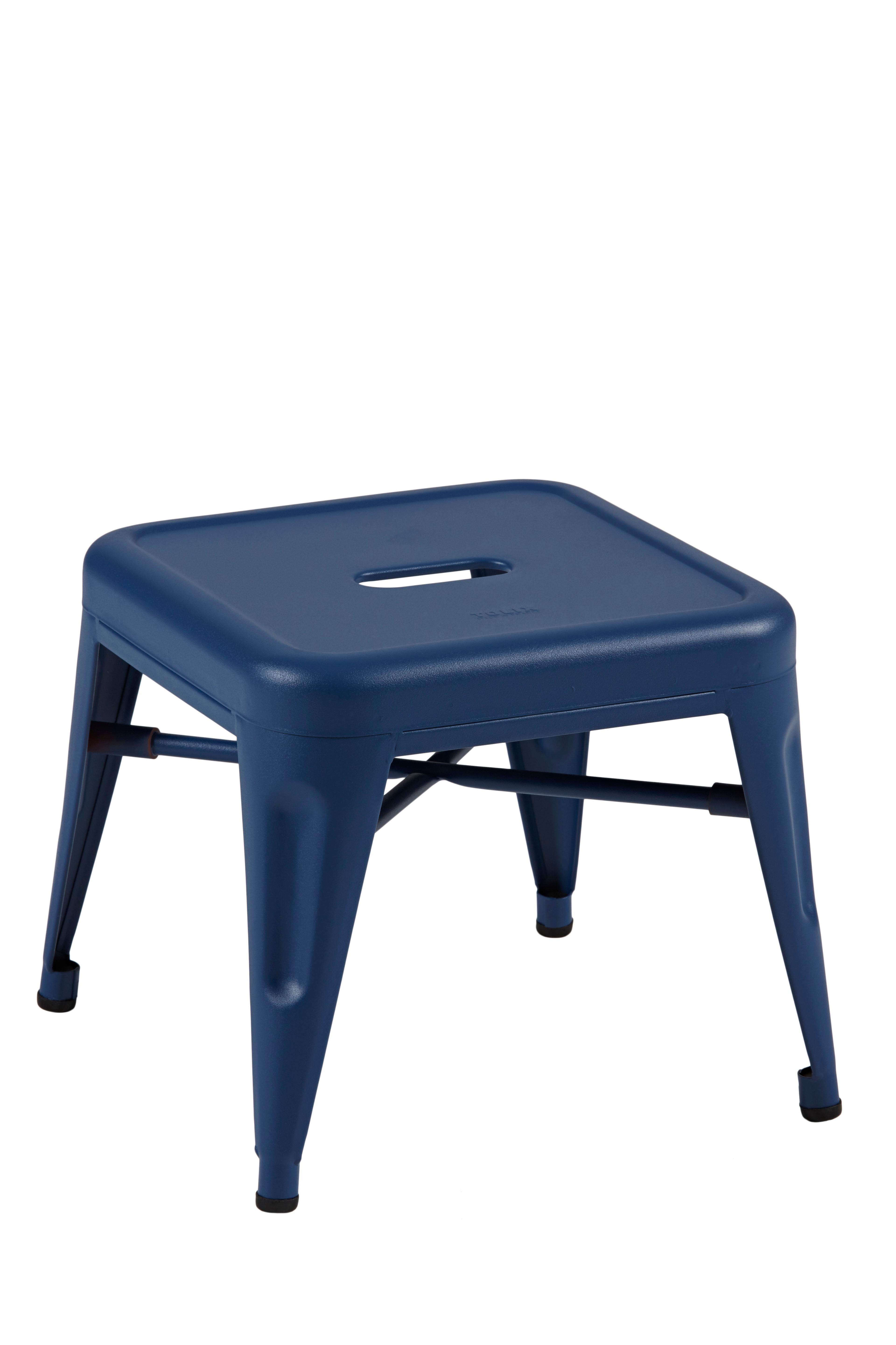 For Sale: Blue (Myrtille) H Stool 30 in Pop Colors by Chantal Andriot and Tolix 2