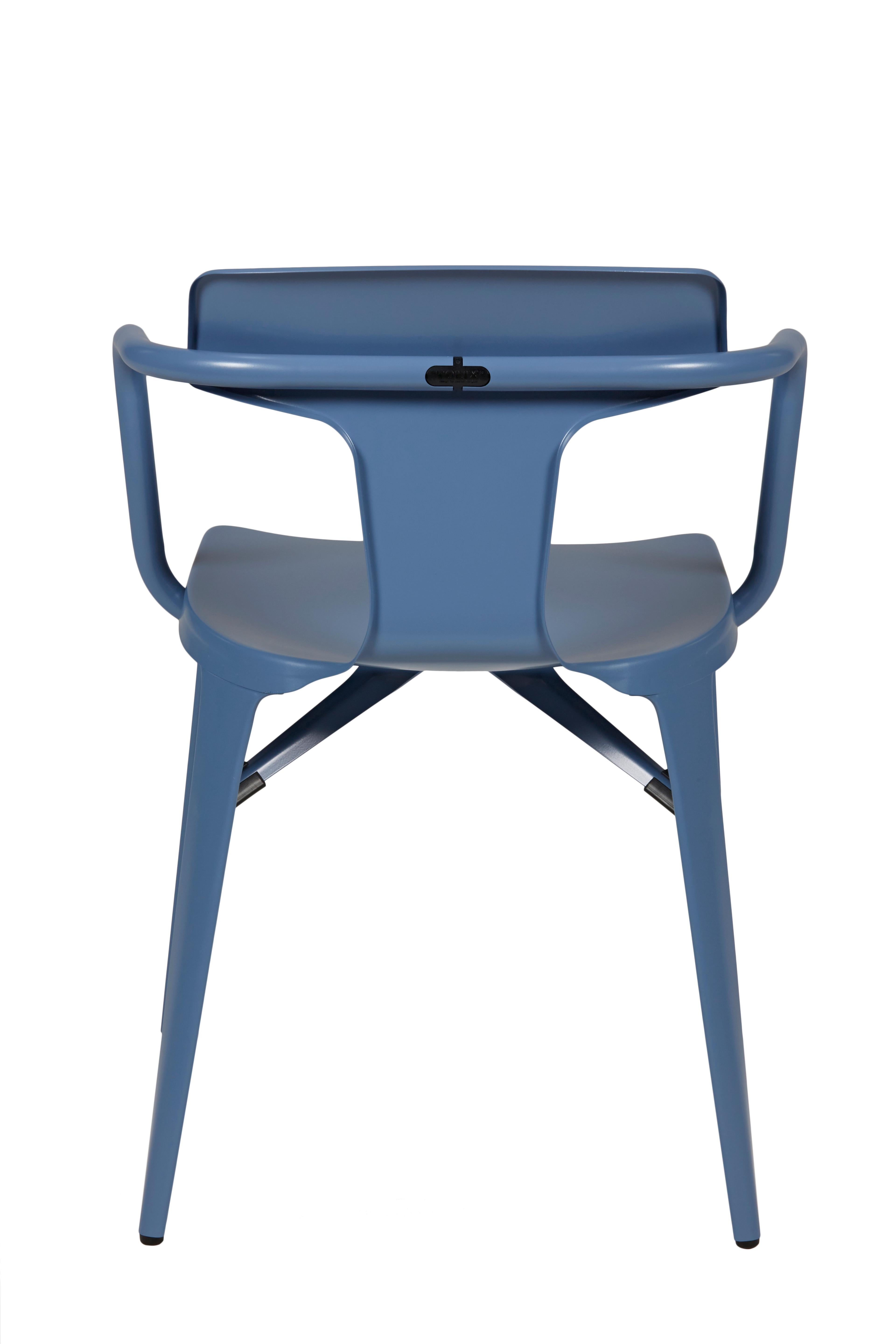 For Sale: Blue (Bleu Provence) T14 Chair in Pop Colors by Patrick Norguet and Tolix 2