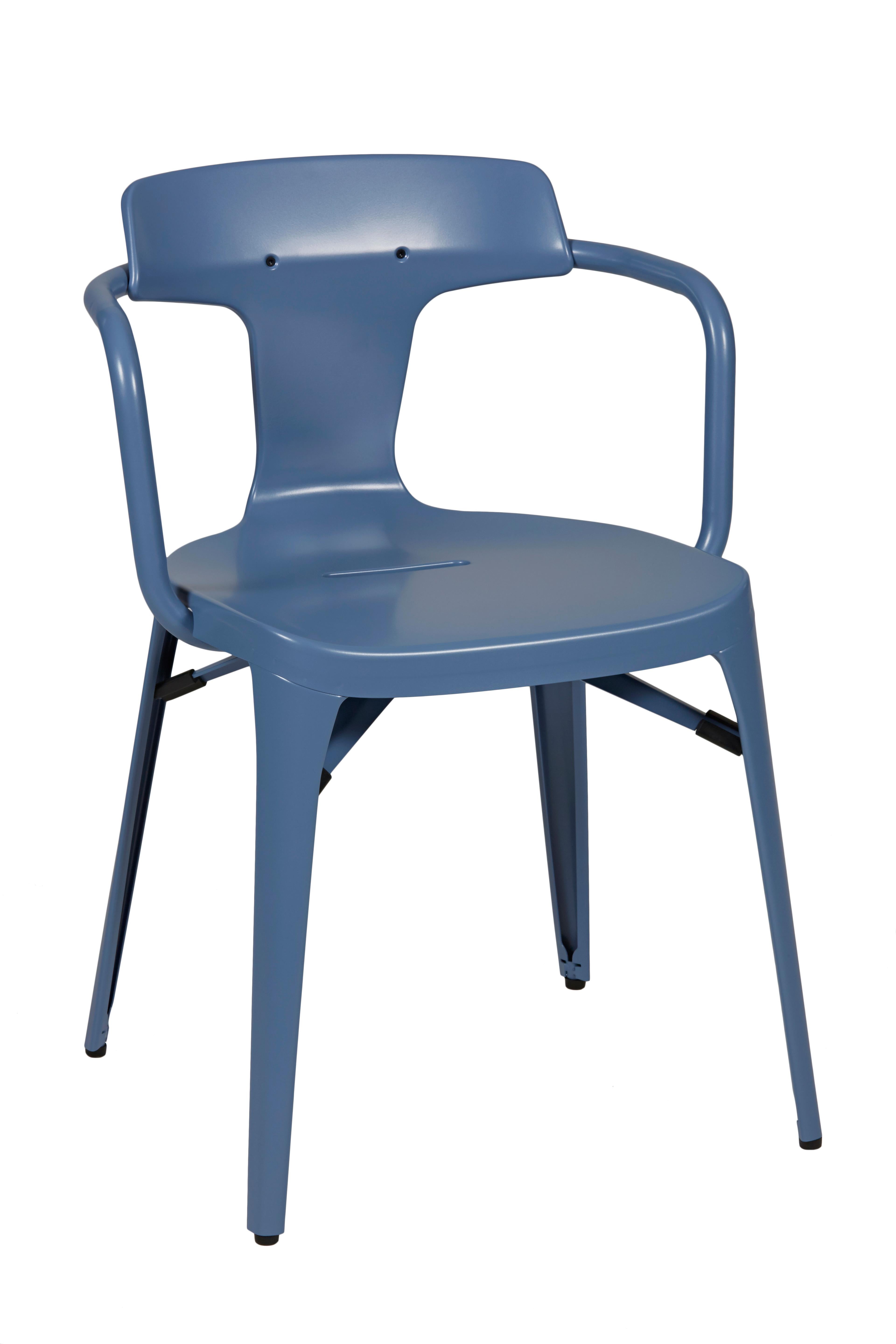 For Sale: Blue (Bleu Provence) T14 Chair in Pop Colors by Patrick Norguet and Tolix 3