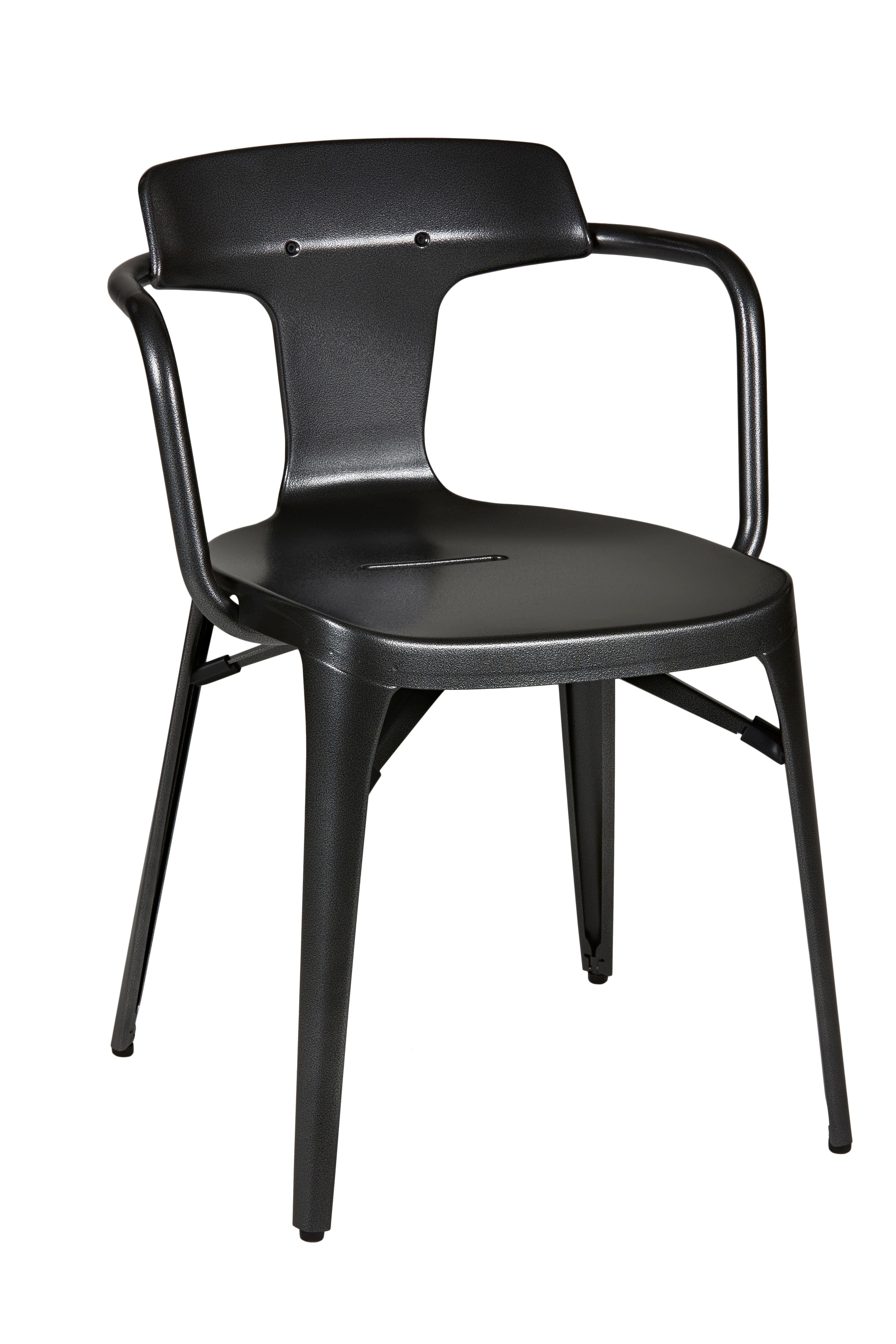 For Sale: Gray (Gris Martelé) T14 Chair in Pop Colors by Patrick Norguet and Tolix 3