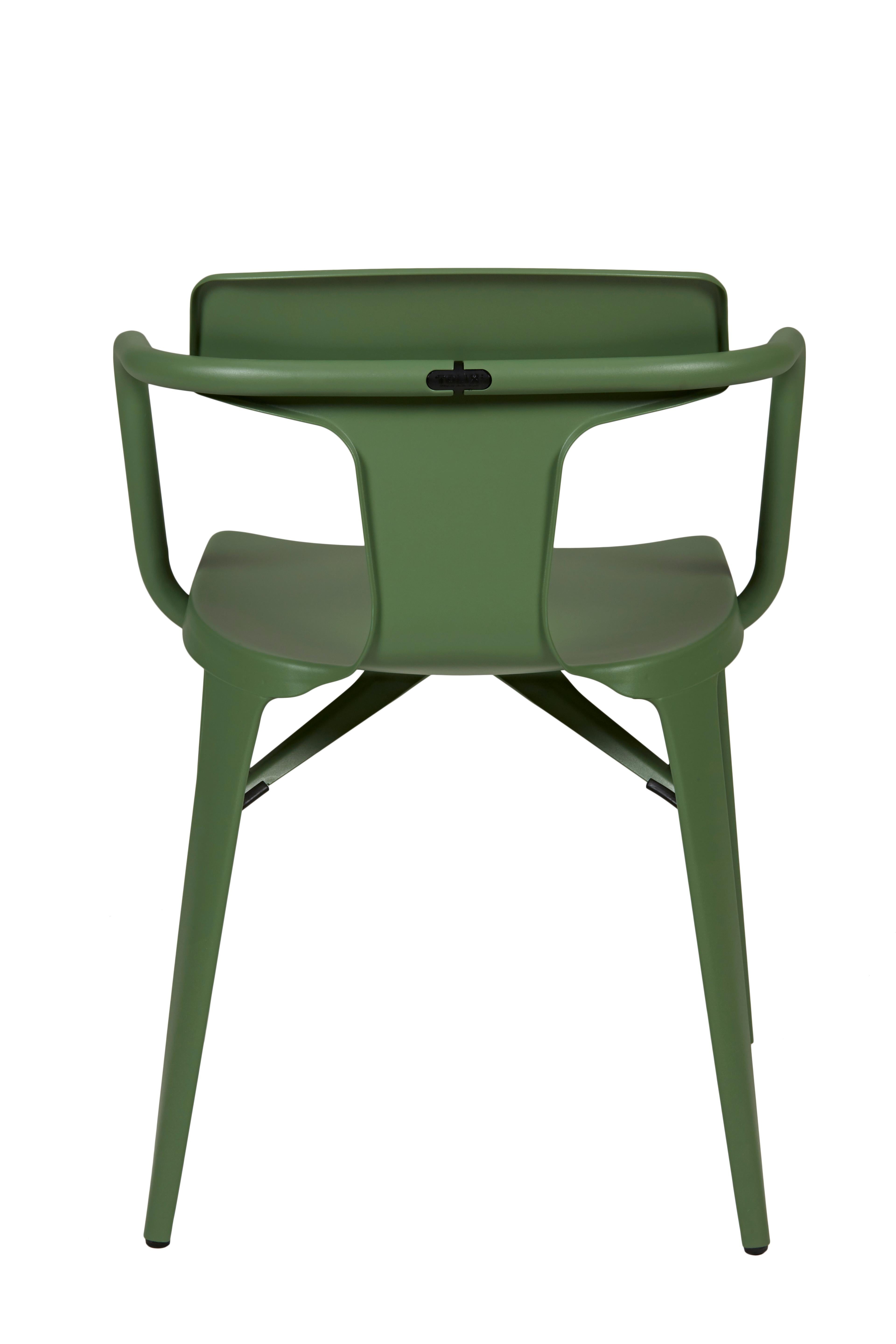 Im Angebot: T14 Chair in Pop Colors by Patrick Norguet and Tolix, Green (Romarin) 2