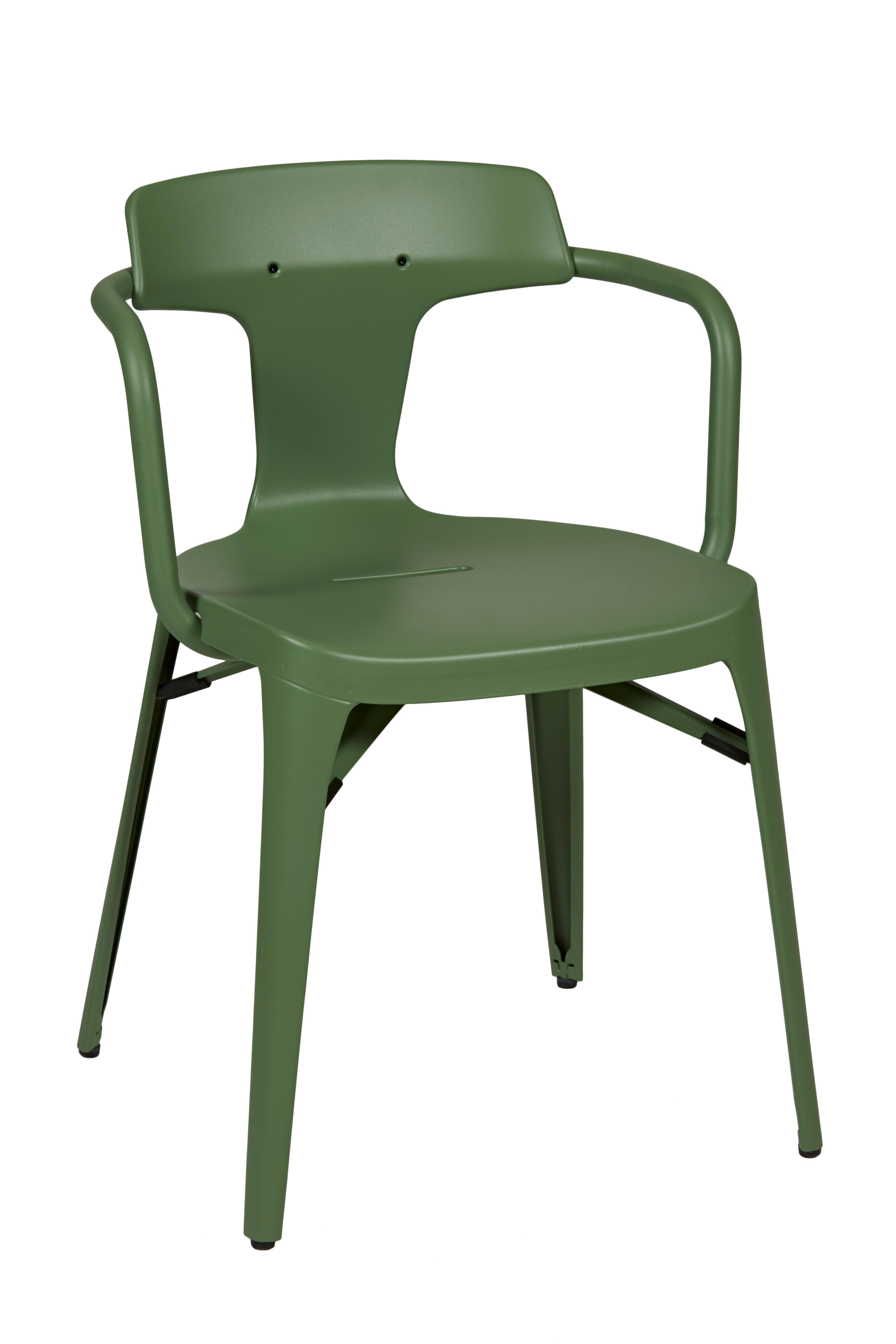 Im Angebot: T14 Chair in Pop Colors by Patrick Norguet and Tolix, Green (Romarin) 3