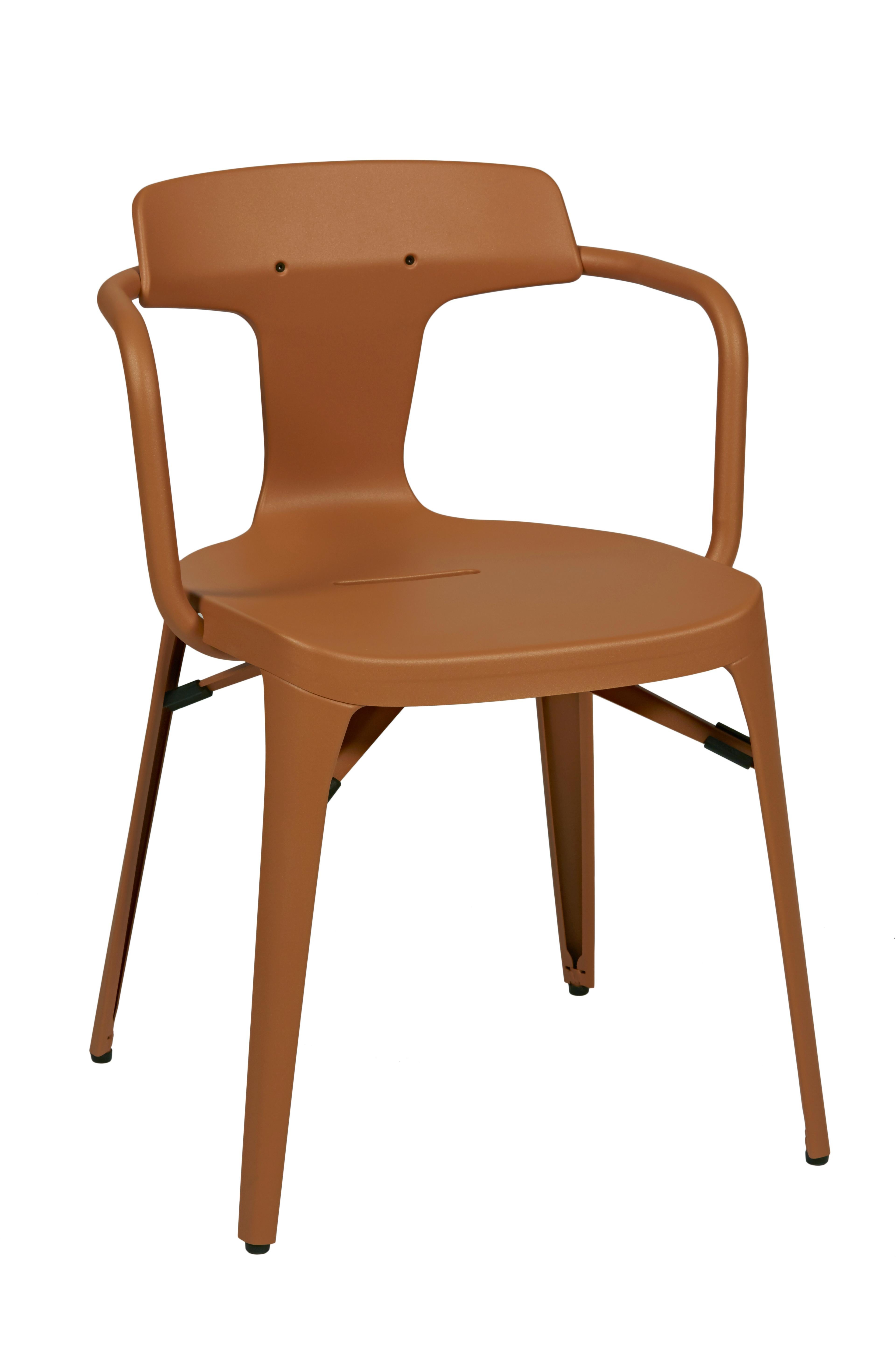 Im Angebot: T14 Chair in Pop Colors by Patrick Norguet and Tolix, Orange (Terracotta) 3