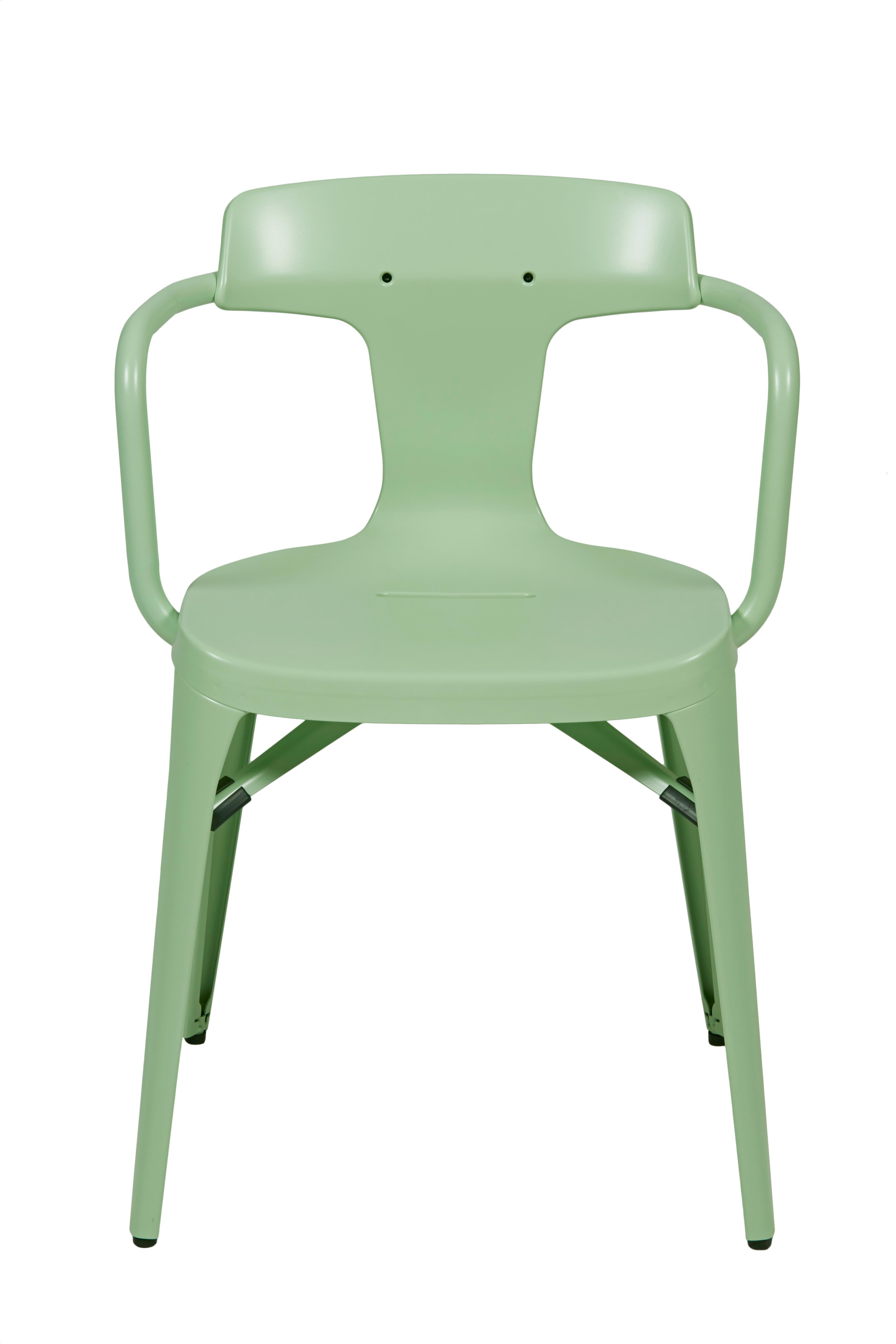 For Sale: Green (Vert Anis) T14 Chair in Pop Colors by Patrick Norguet and Tolix