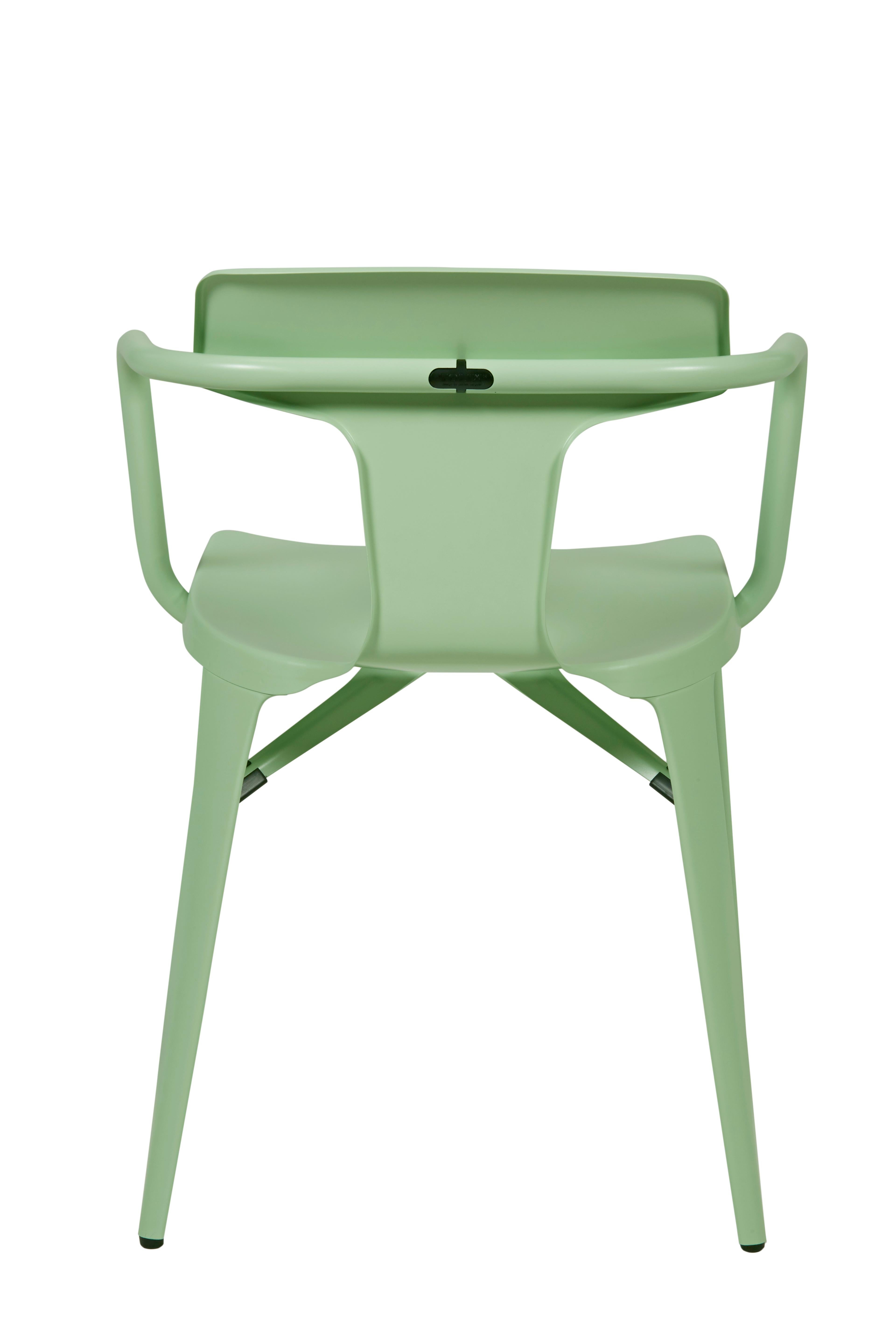 For Sale: Green (Vert Anis) T14 Chair in Pop Colors by Patrick Norguet and Tolix 2