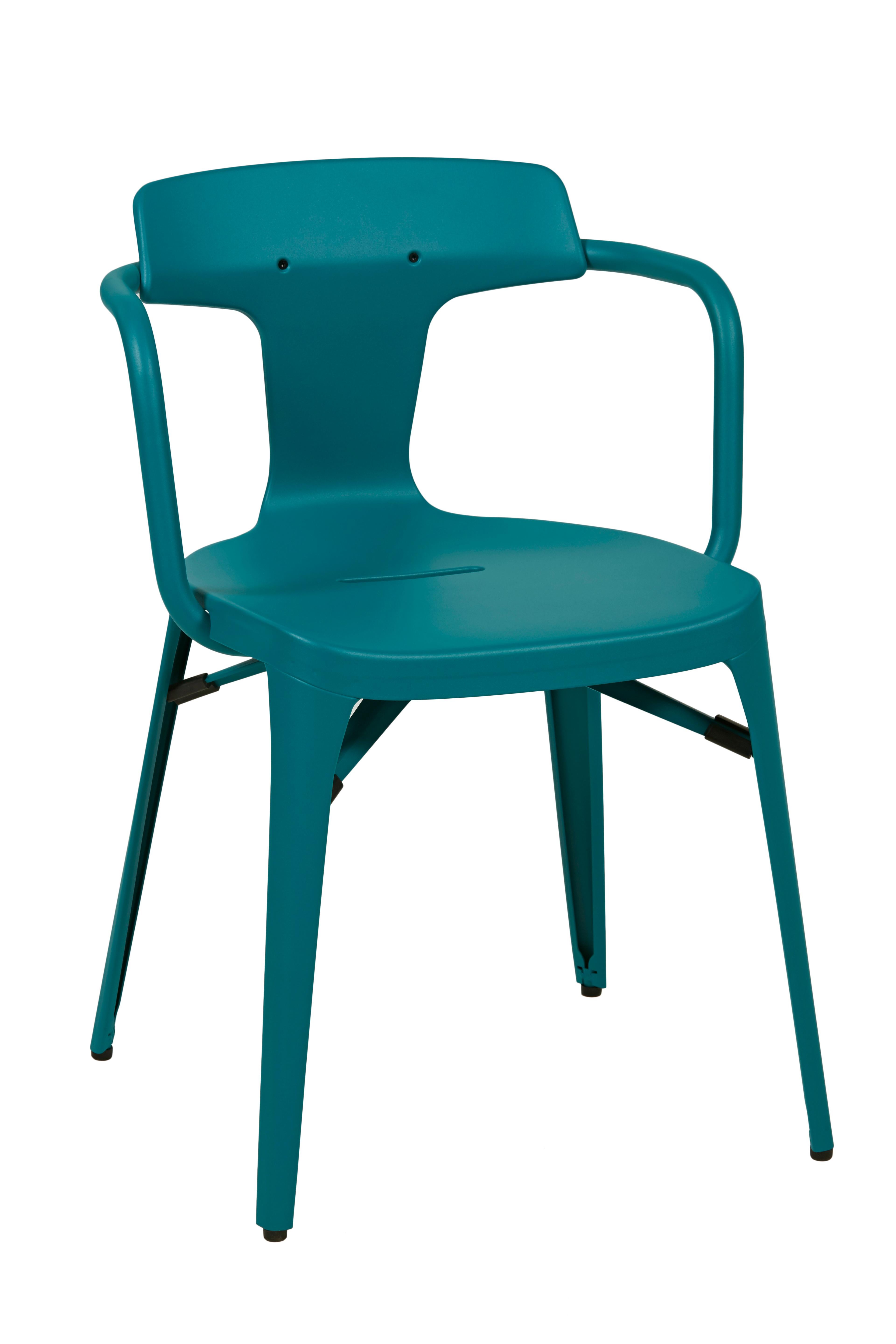 For Sale: Green (Vert Canard) T14 Chair in Pop Colors by Patrick Norguet and Tolix 3