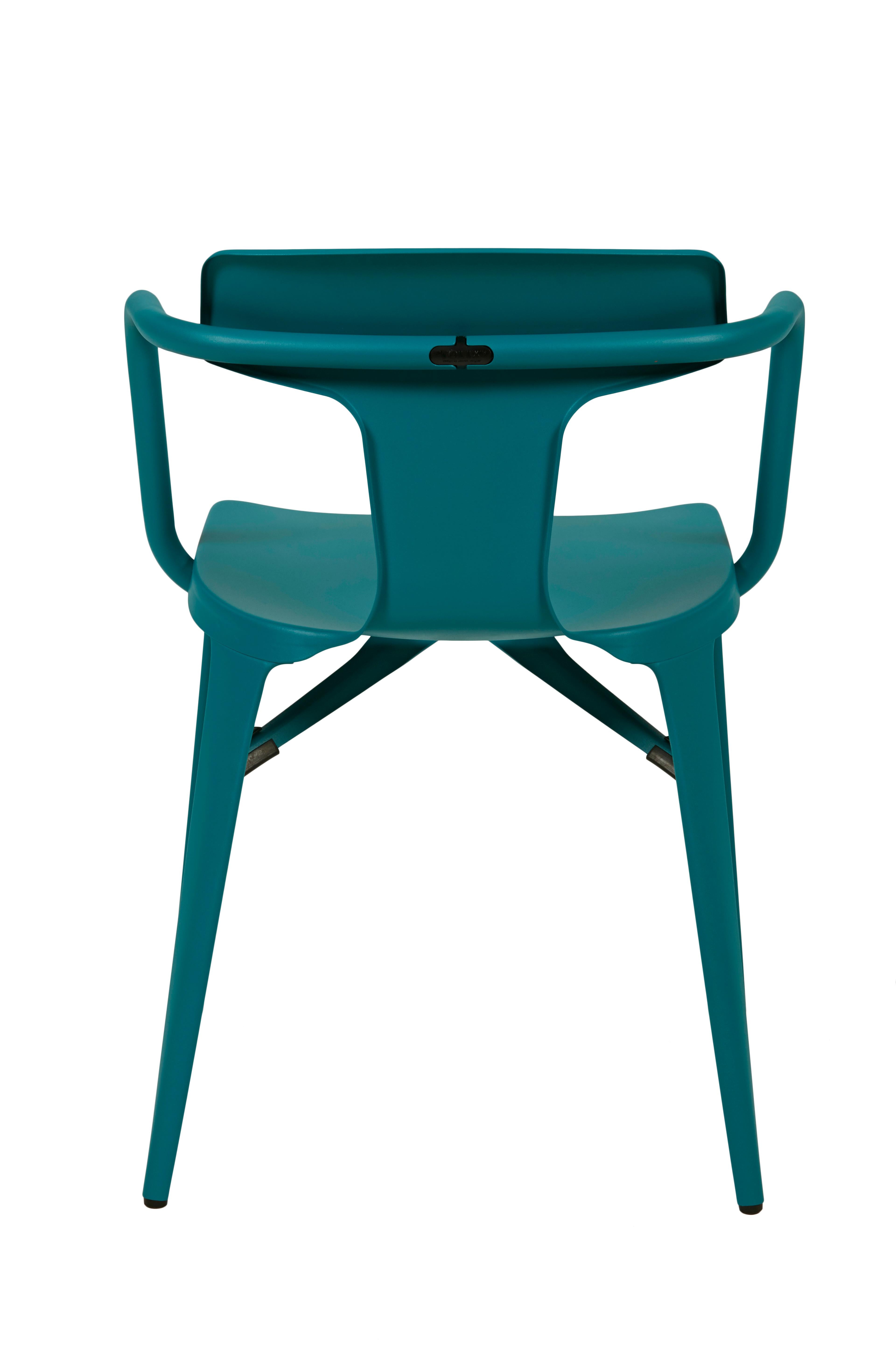 For Sale: Green (Vert Canard) T14 Chair in Pop Colors by Patrick Norguet and Tolix 2