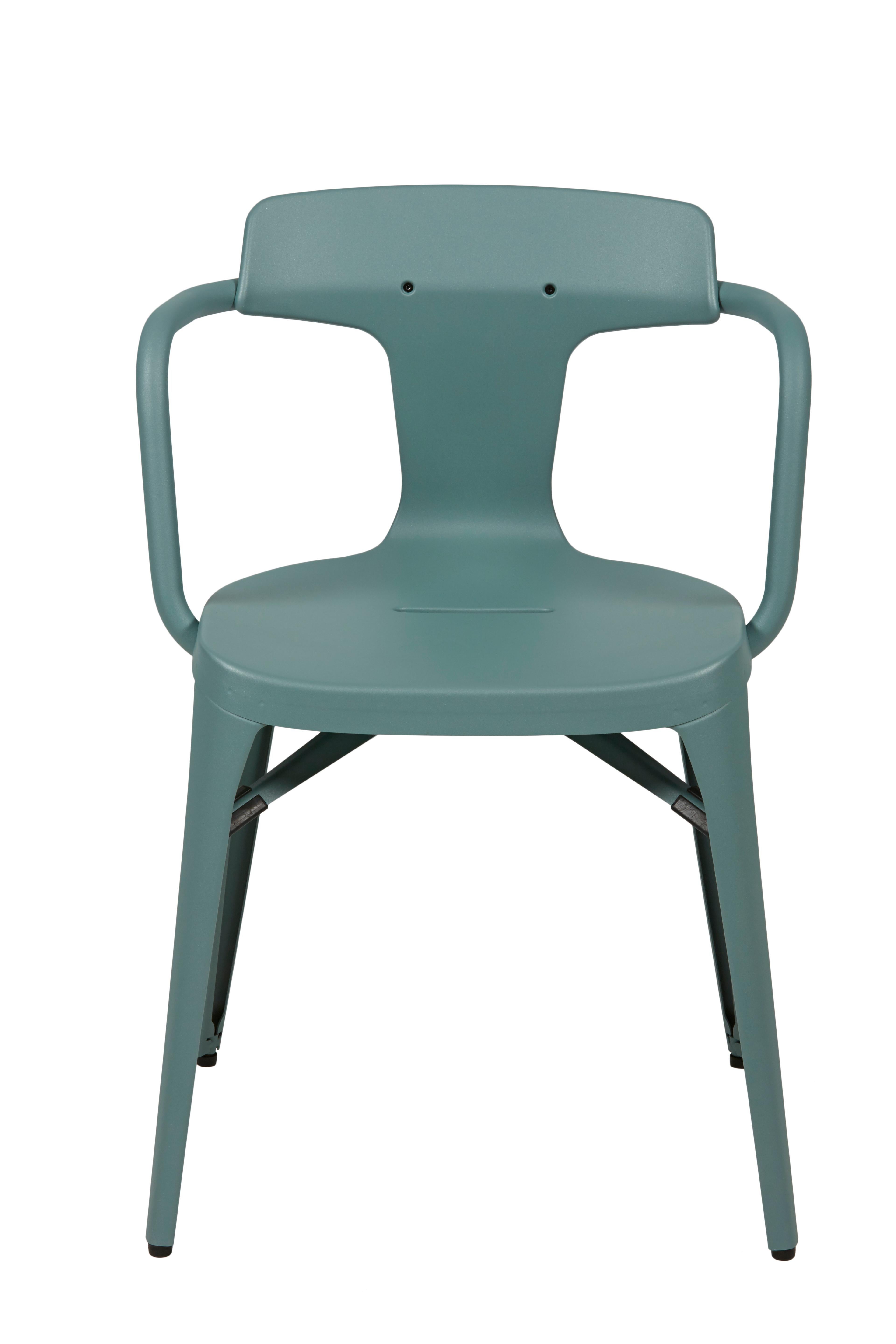 For Sale: Green (Vert Lichen) T14 Chair in Pop Colors by Patrick Norguet and Tolix