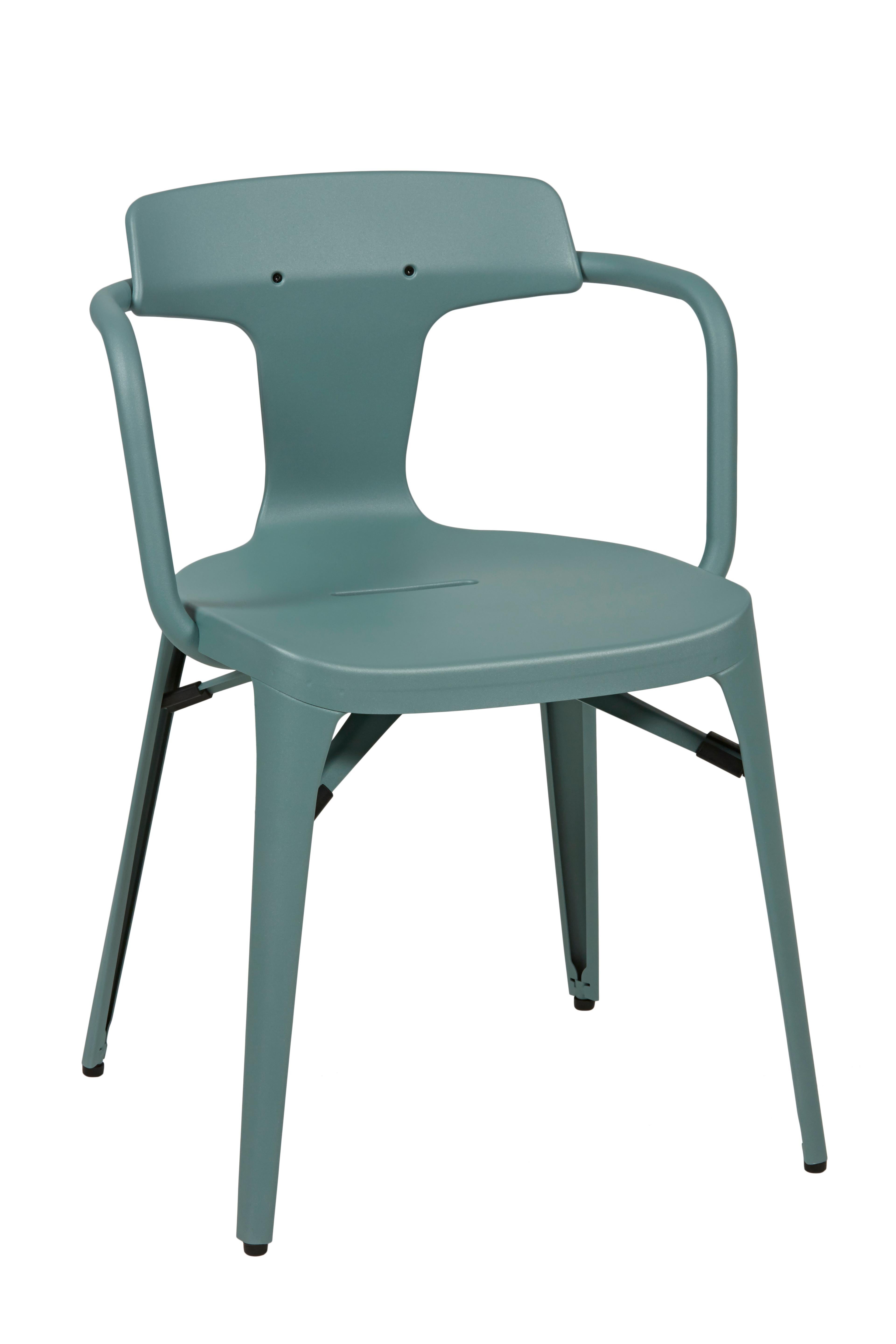 For Sale: Green (Vert Lichen) T14 Chair in Pop Colors by Patrick Norguet and Tolix 3