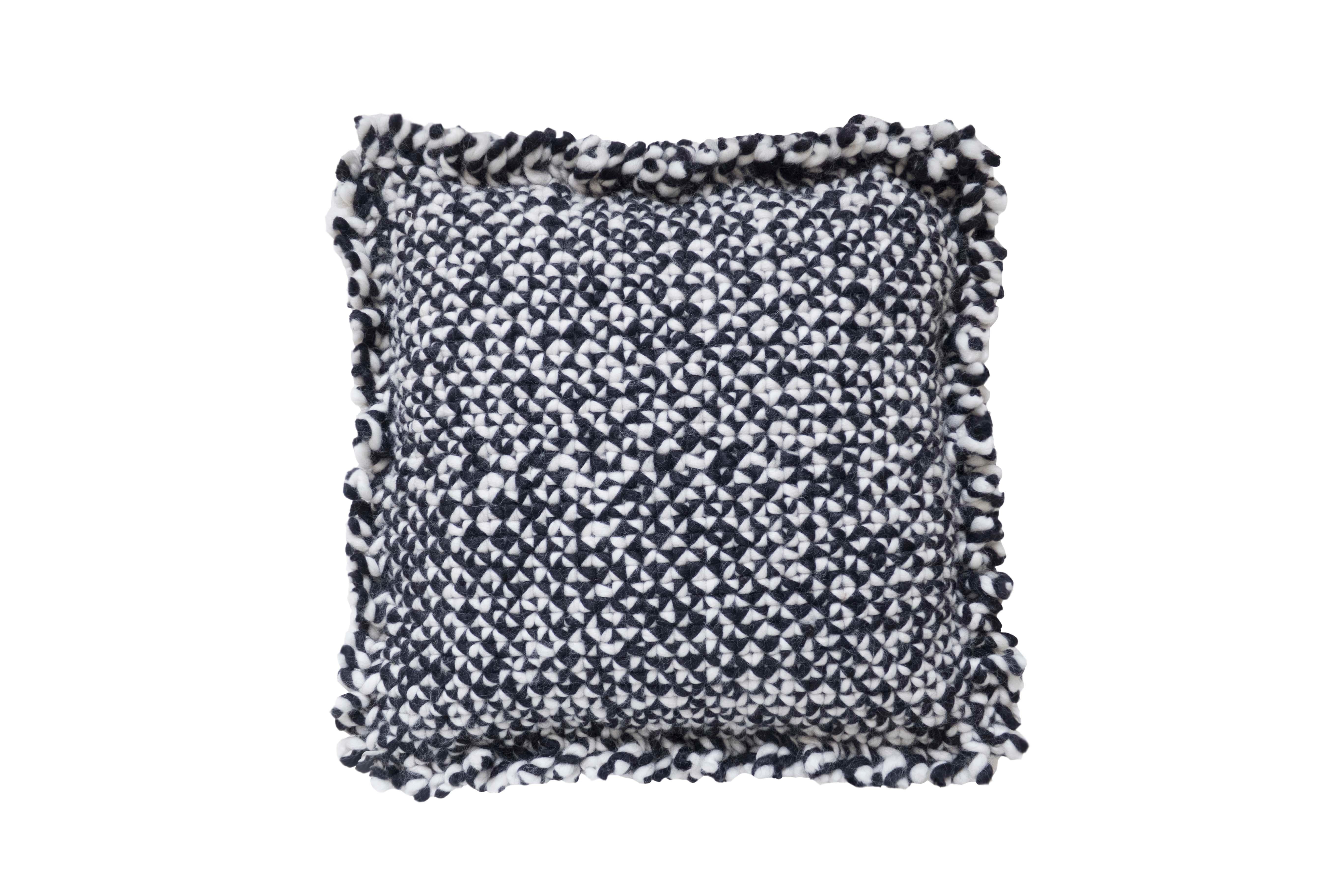 (Blue) GAN Waan Pillow in Wool