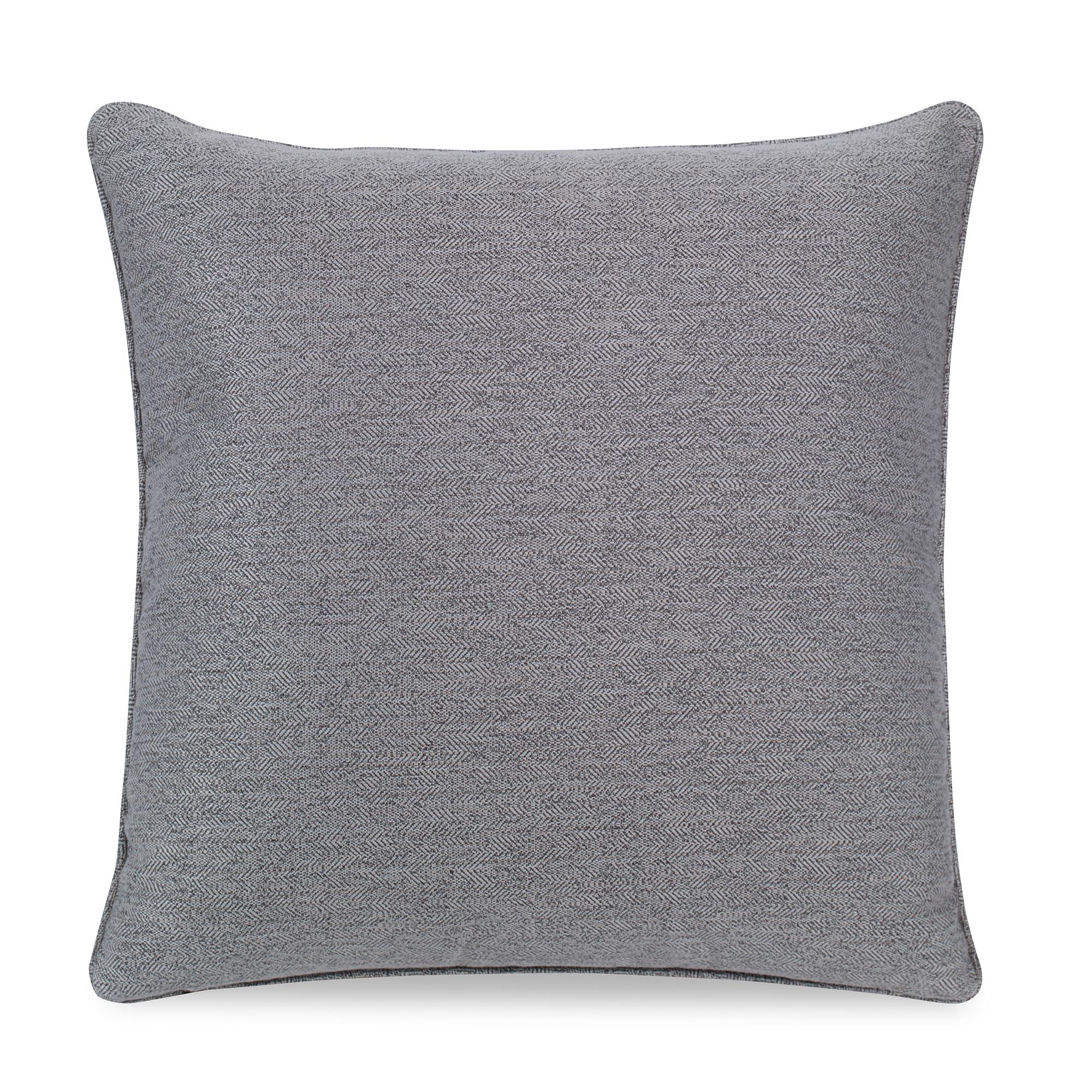 Gray (QR-20205.GRAY.0) Antler Motif Linen Accent Pillow by CuratedKravet 3