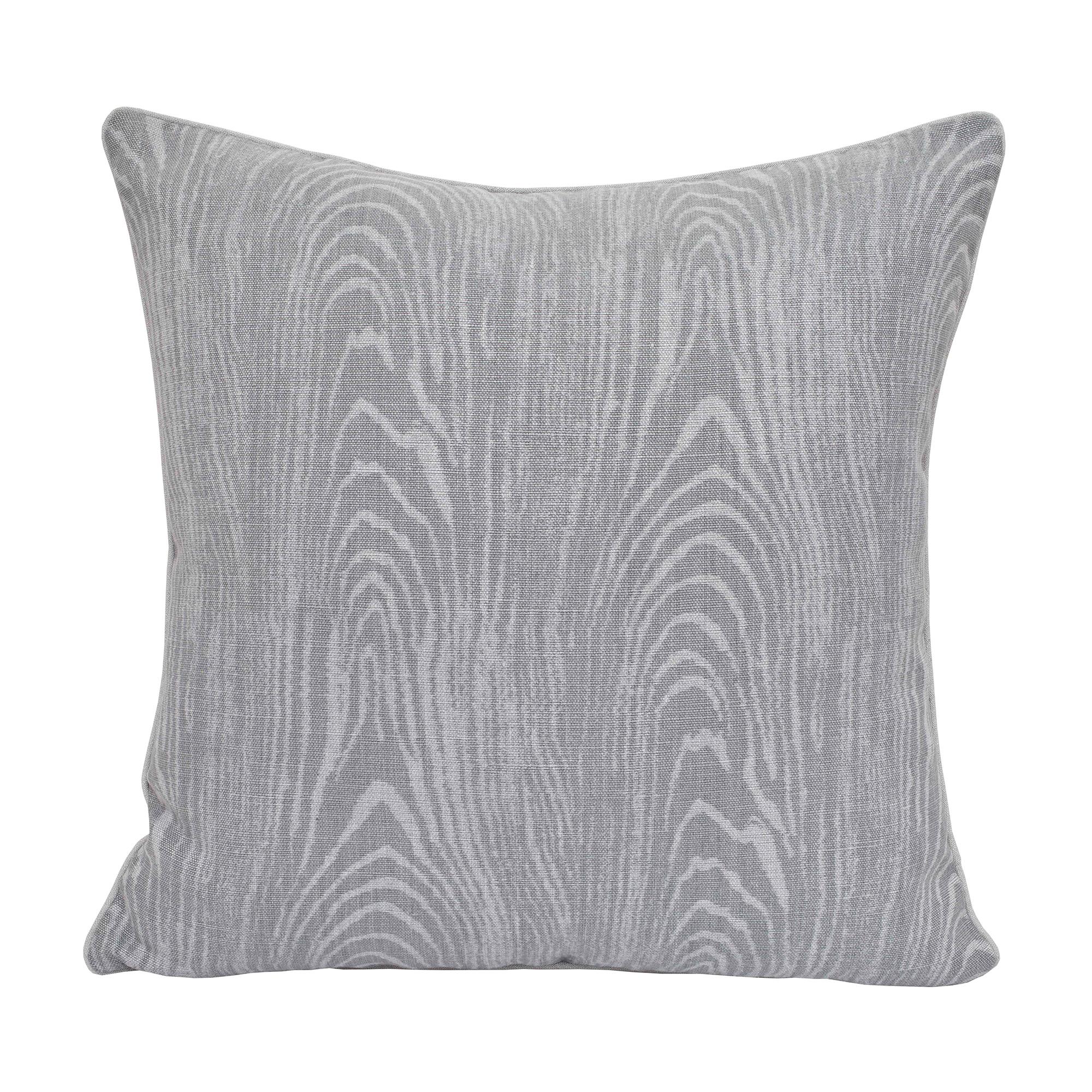 For Sale: Gray (QR-21004.GRAPHITE.0) Hallerbos Pattern Accent Pillow by CuratedKravet