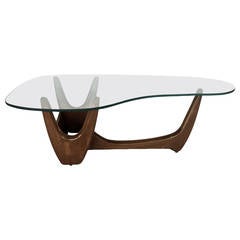 Glass Top Planter Coffee Table by C.E. Waltman for Tonk Mfg Co. - ON SALE