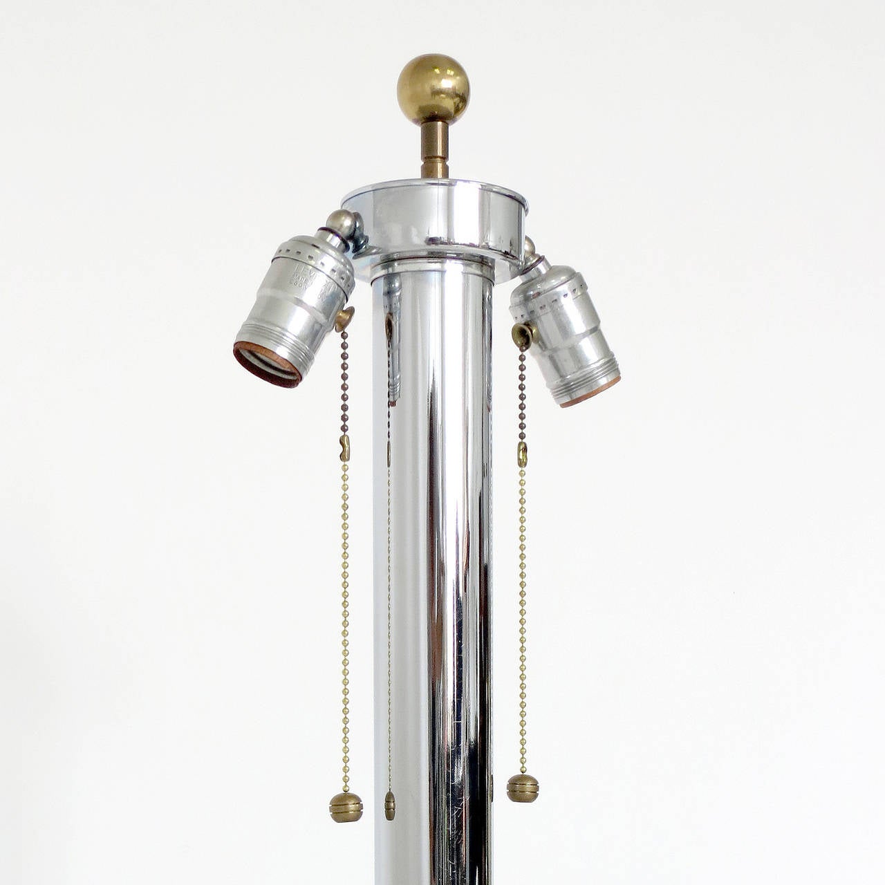 Chrome Table Lamp