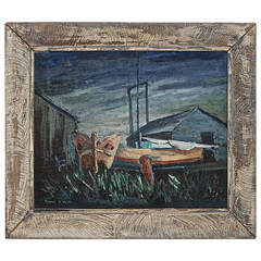 Painting by Robert K. Reed