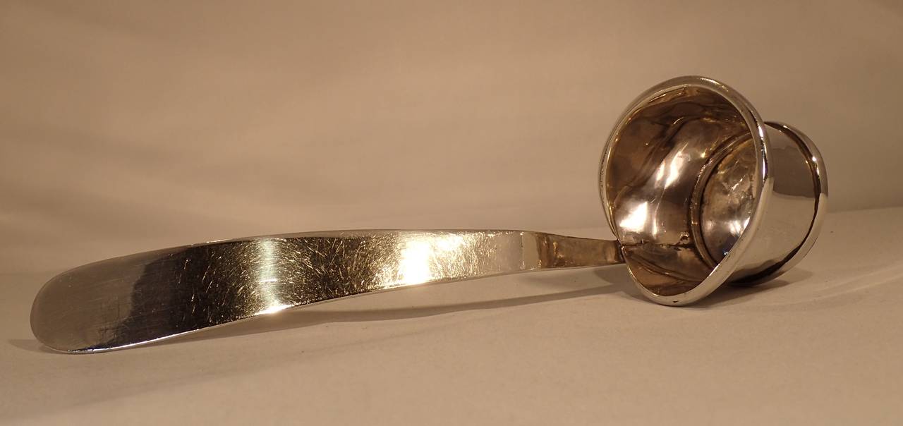 Mexican 1940s Hector Aguilar Silver Ladle For Sale