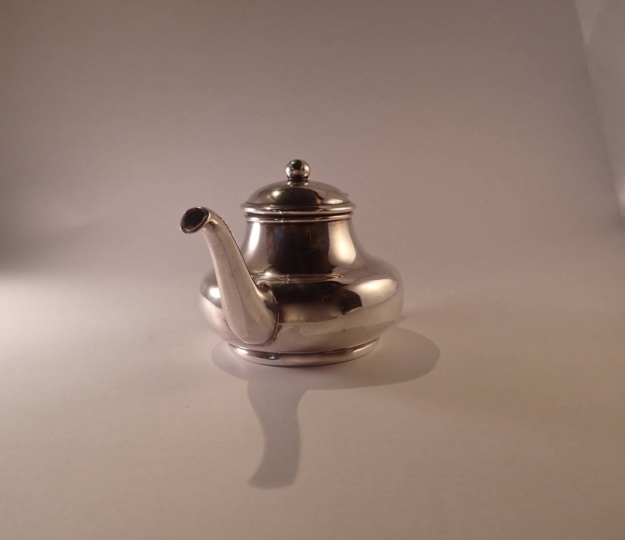 Mexican 1950s Hector Aguilar Tiny Teapot For Sale