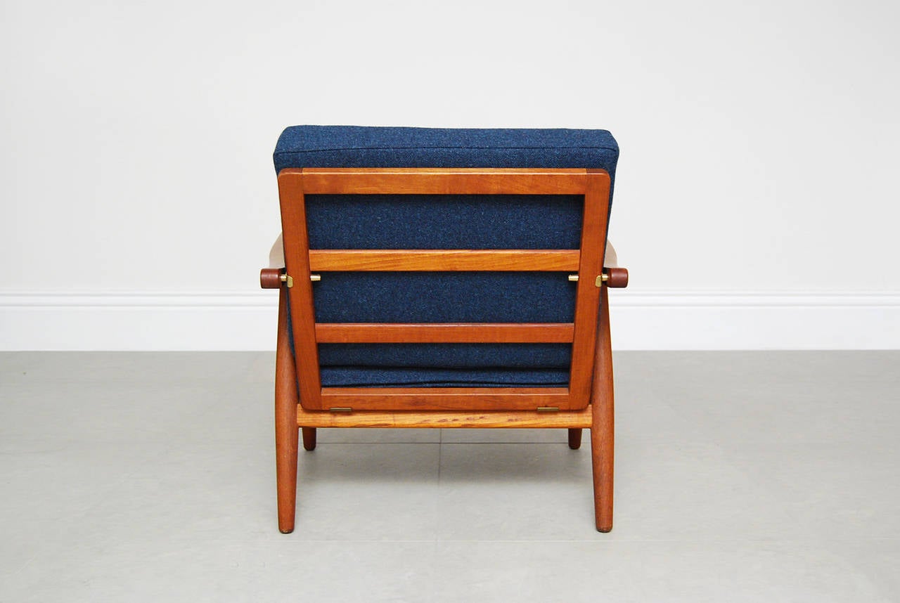 Scandinavian Modern Hans Wegner GE-270 Lounge Chair