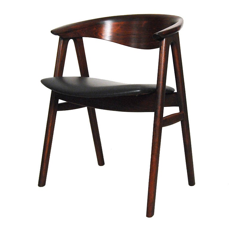 Erik Kirkegaard Rosewood Desk Chair
