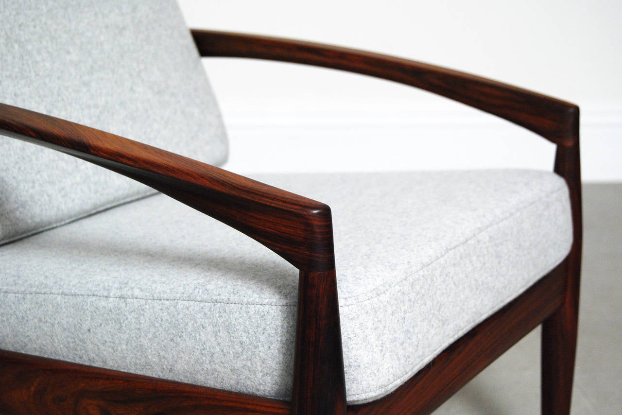 Mid-20th Century Kai Kristiansen Rosewood Paper Knife Chairs