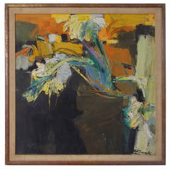 Henrietta Berk Bay Area Abstract Expressionist Painting
