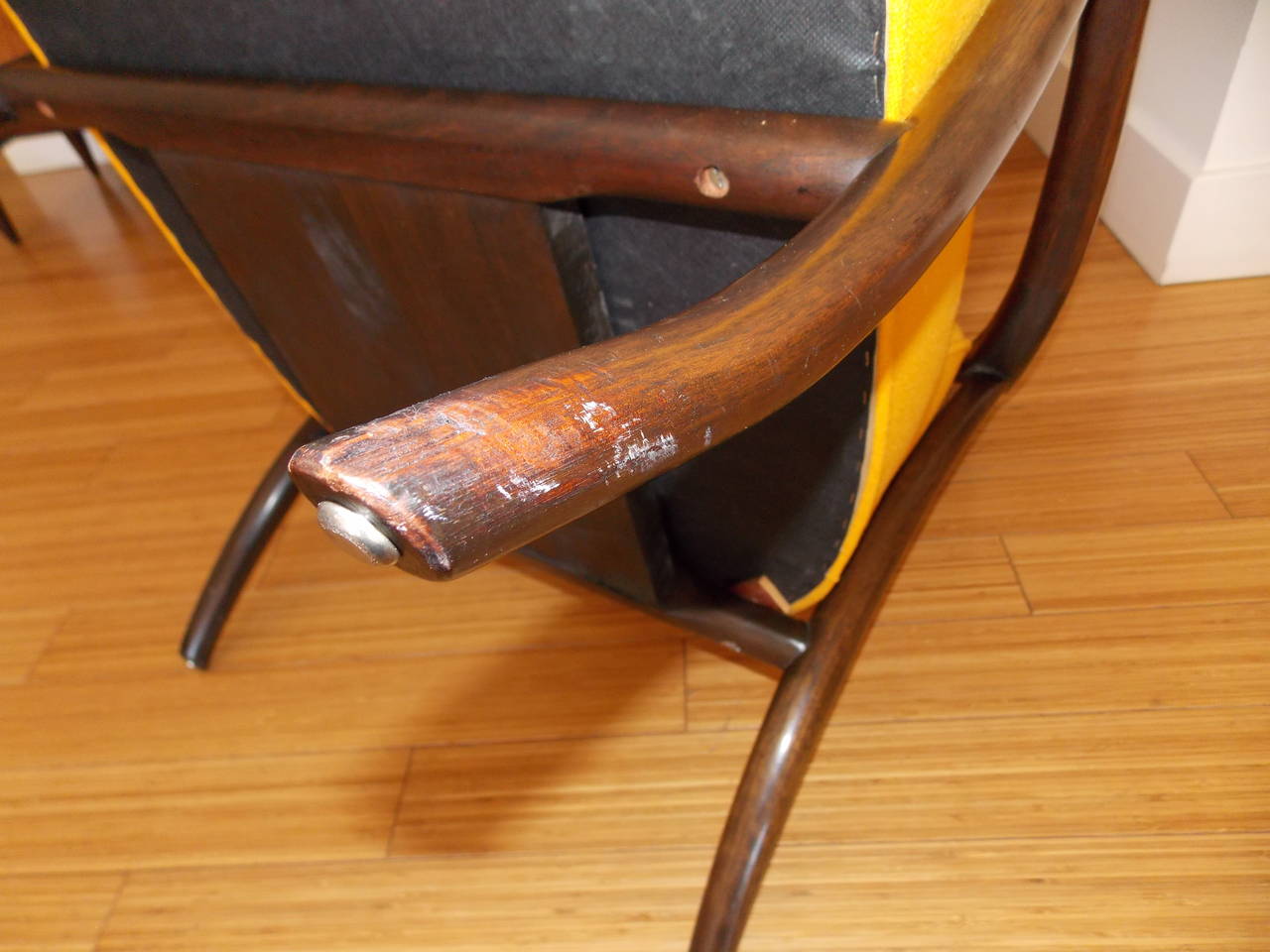 T.H. Robsjohn-Gibbings Lounge or Anywhere Chair In Good Condition In Los Angeles, CA