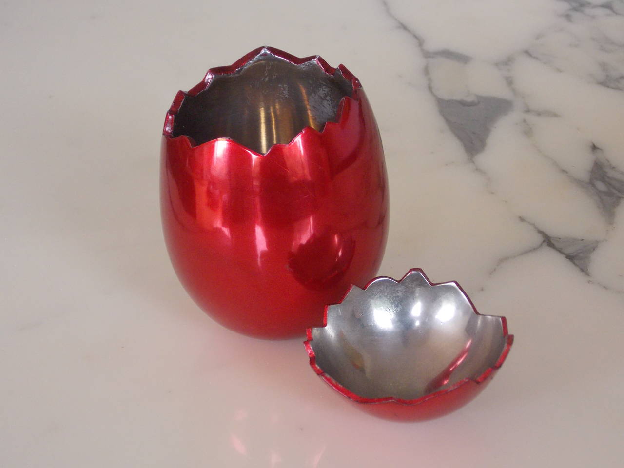 Jeff Koons "Cracked Egg"-Skulptur LACMA BCAM-Einladung:: 2008