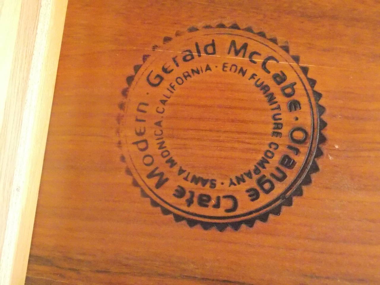 Late 20th Century Gerald McCabe Desk or Console Table