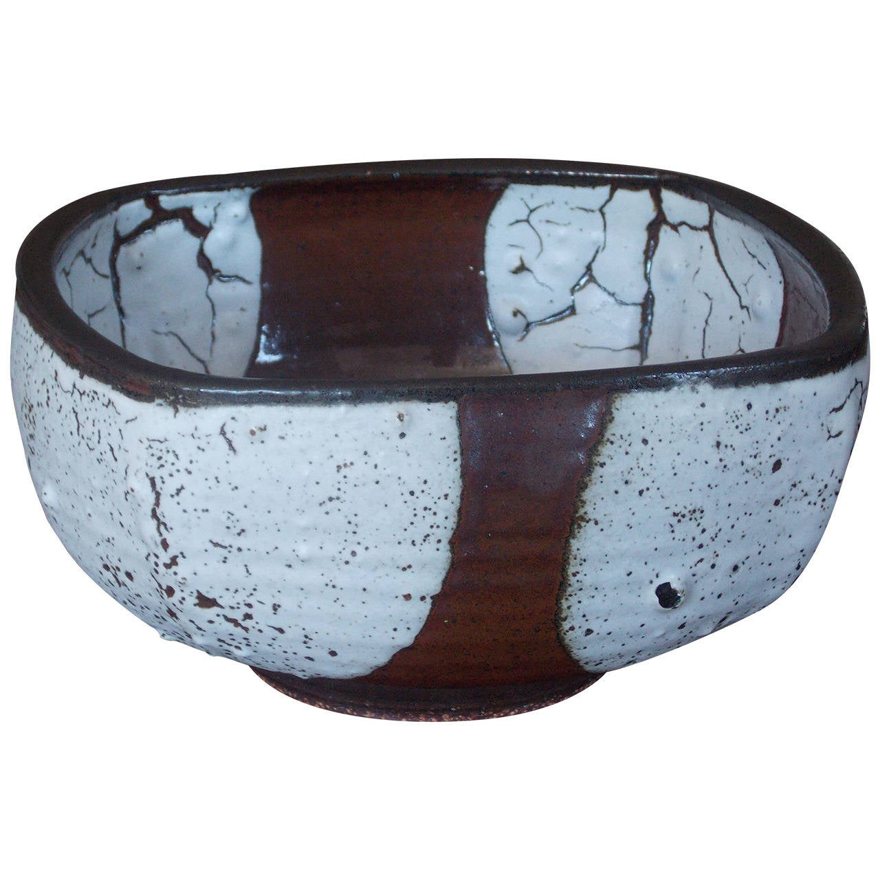 Raul Coronel Studio Pottery Planter or Fruit Bowl California Design at