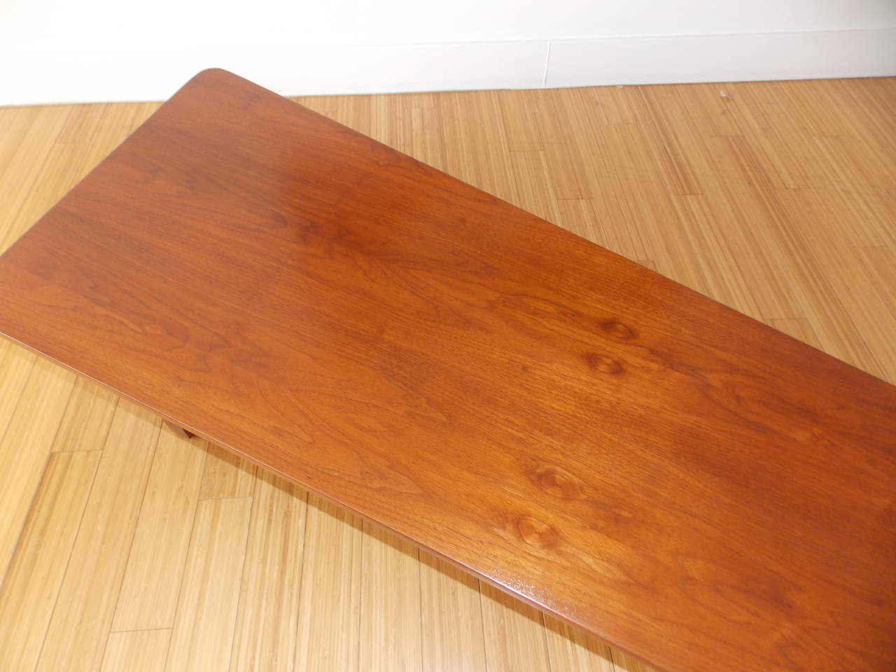 Woodwork Mid Century Modern Boomerang Coffee Table For Sale