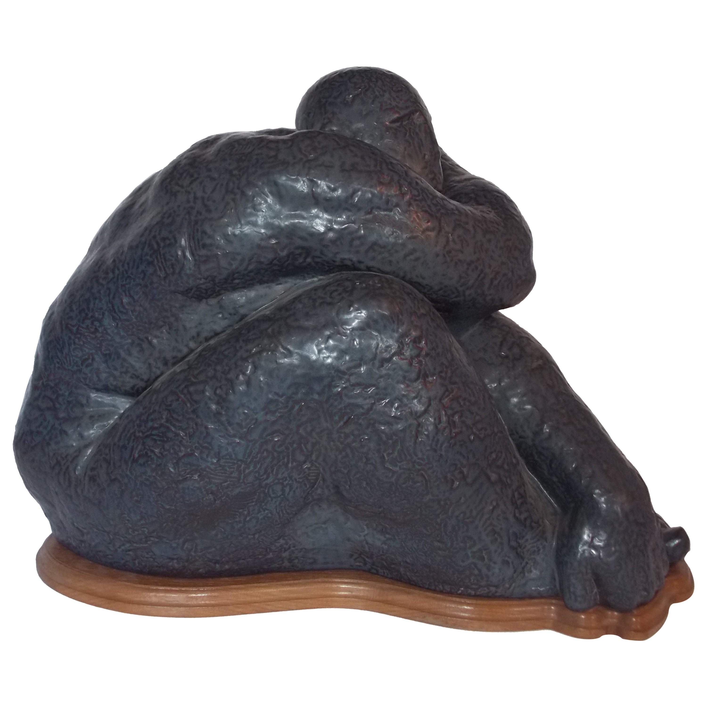 Jose Puche Large Ceramic Sculpture for Lladro, Spain